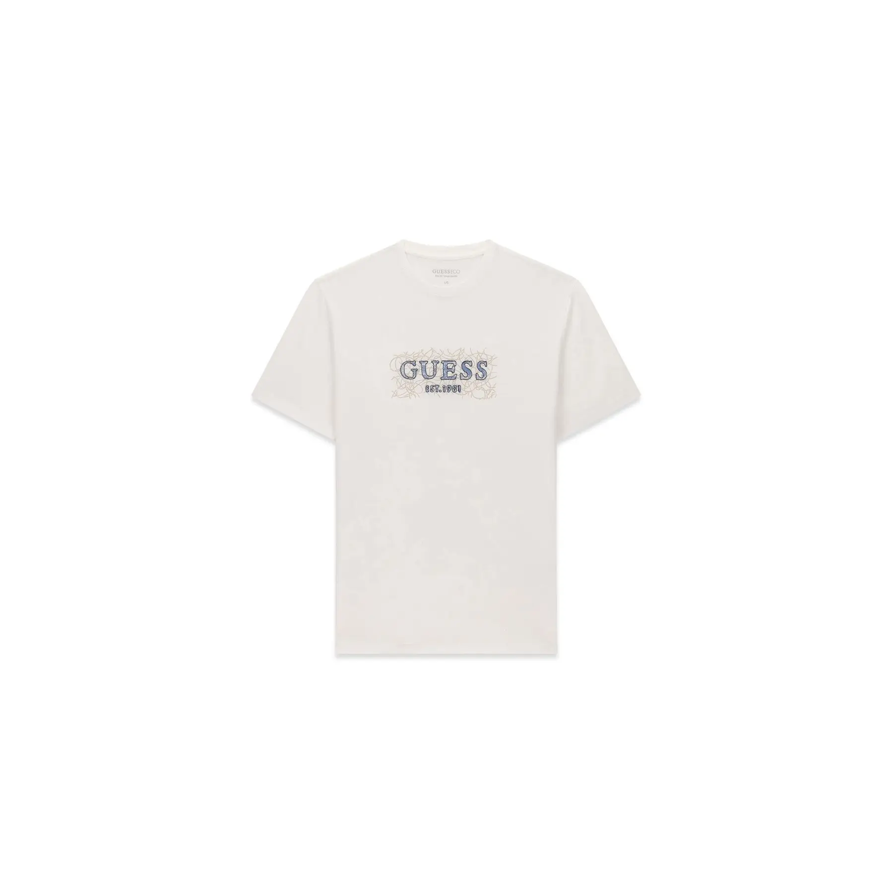 T-shirt Guess CN Box Logo Ropes