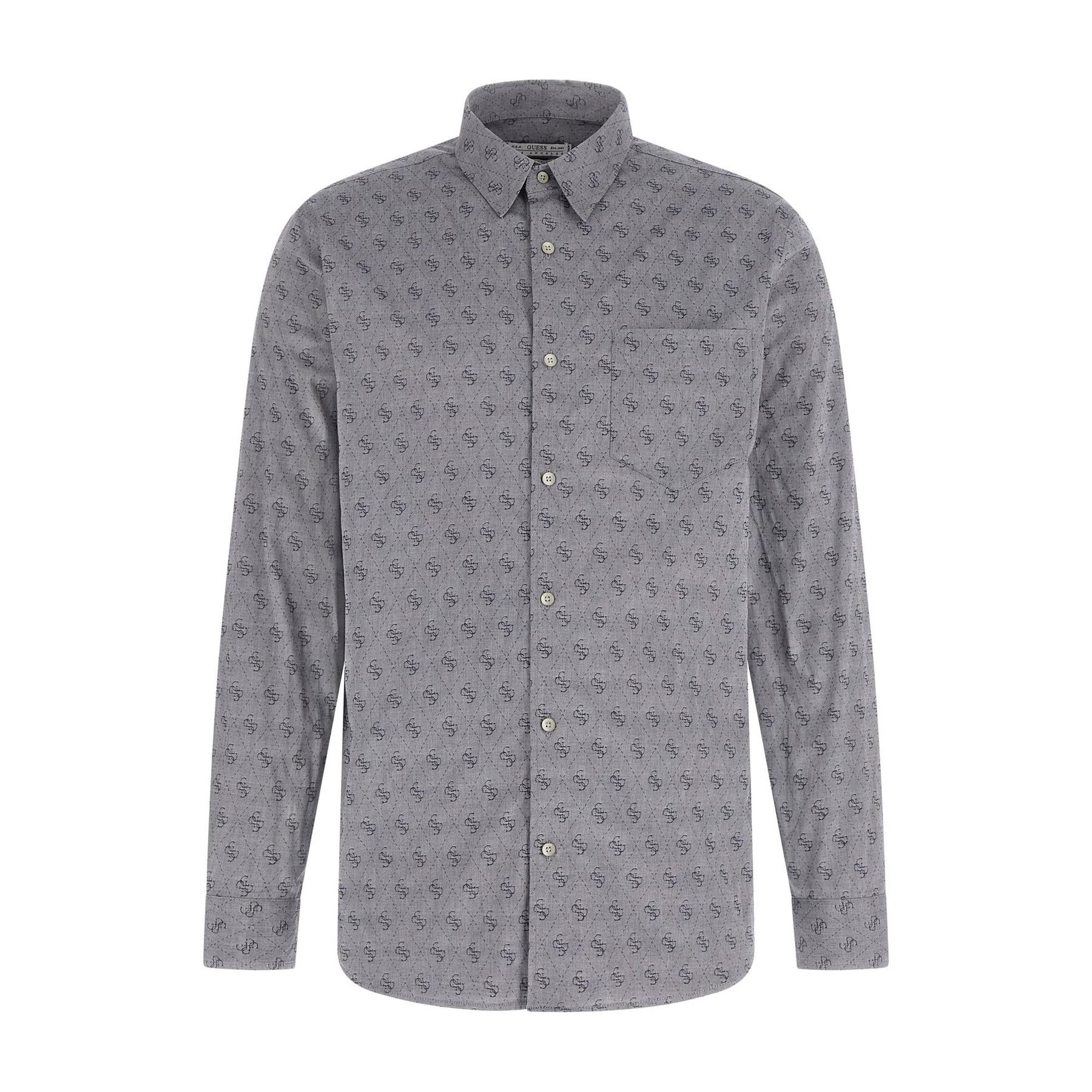 Camicia jacquard  All Over 4G