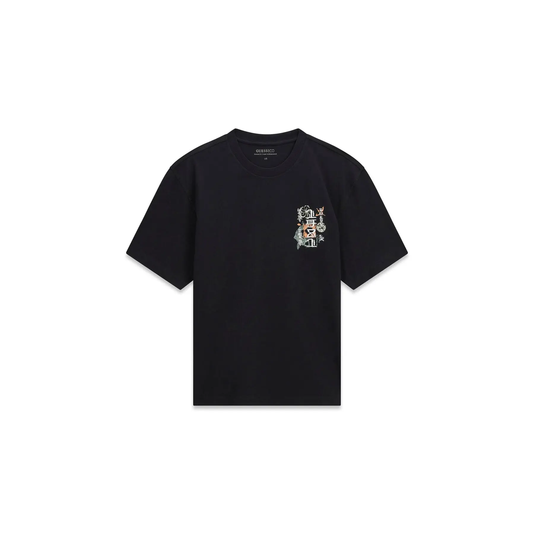 Oversized T-Shirt Guess Japan Signs