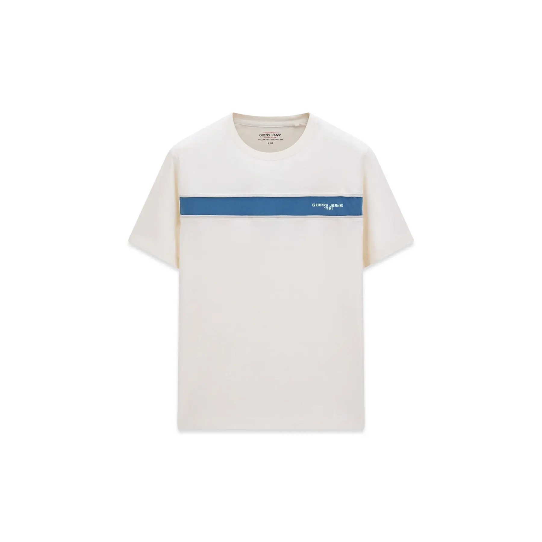 Image of T-Shirt Guess Chest Piecing Regular Fit