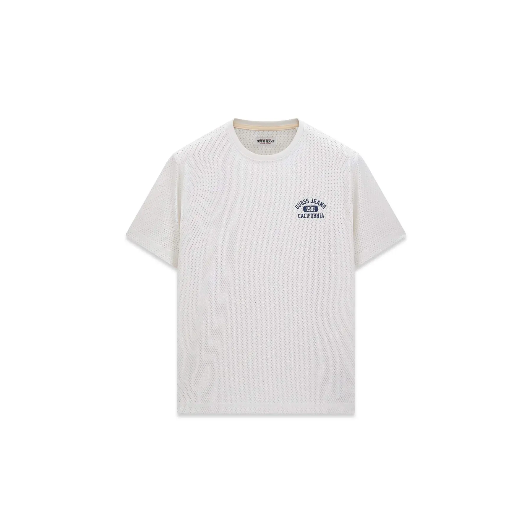 Image of Mesh-T-Shirt Guess Regular Fit