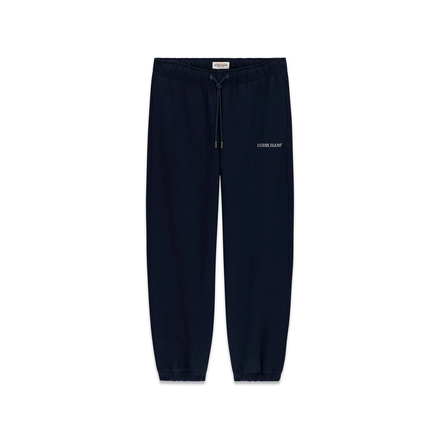 Guess Noir Jogging Trousers Logo Embro