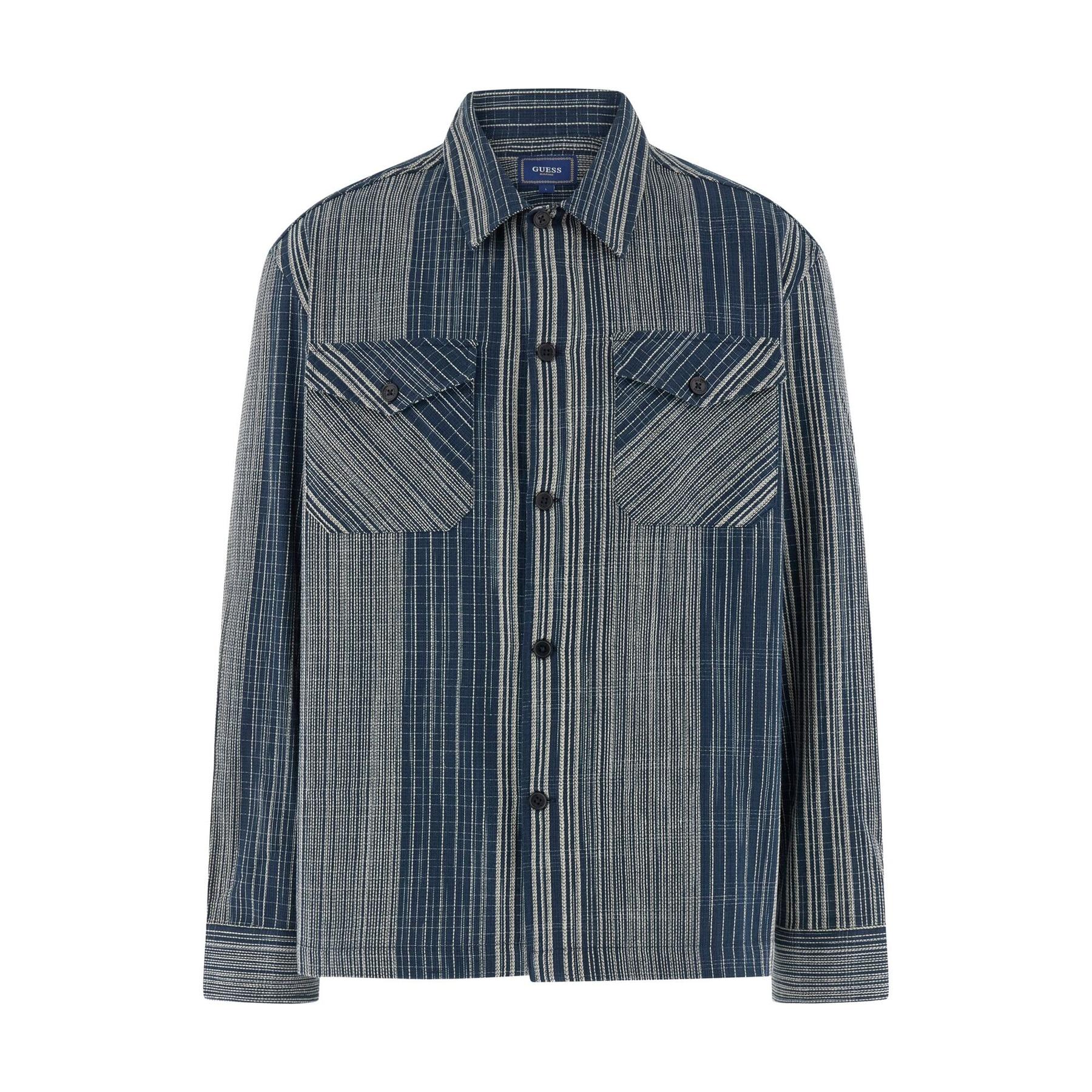 7621235254247 - Langarmshirt Atlas Linear Jacquardo