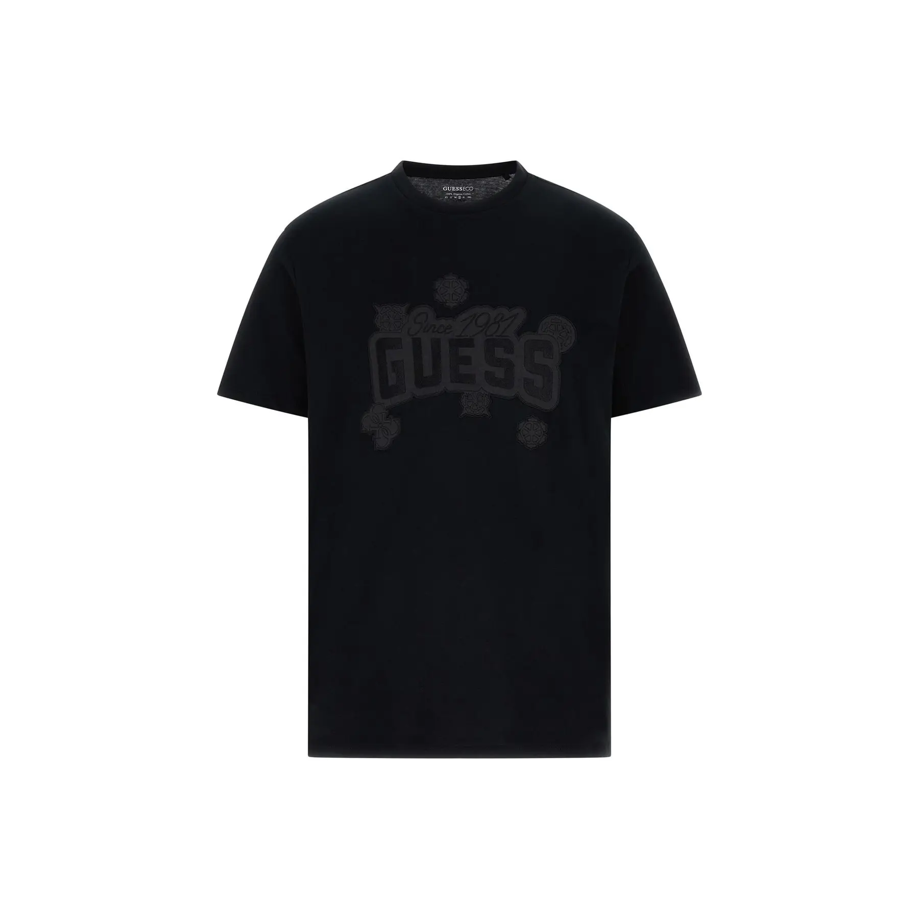 T-shirt con logo ricamato