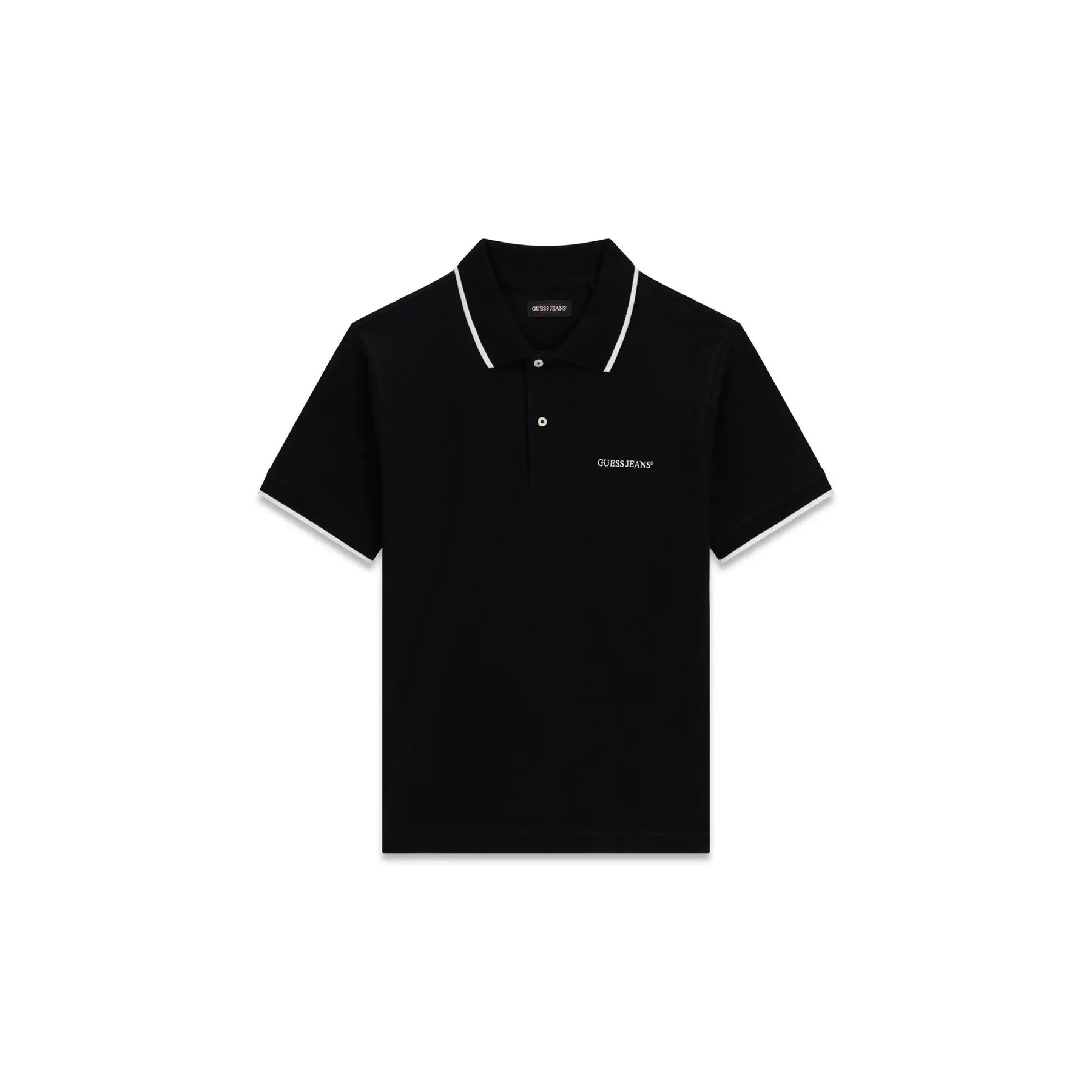 Guess Blanc Polo Embro