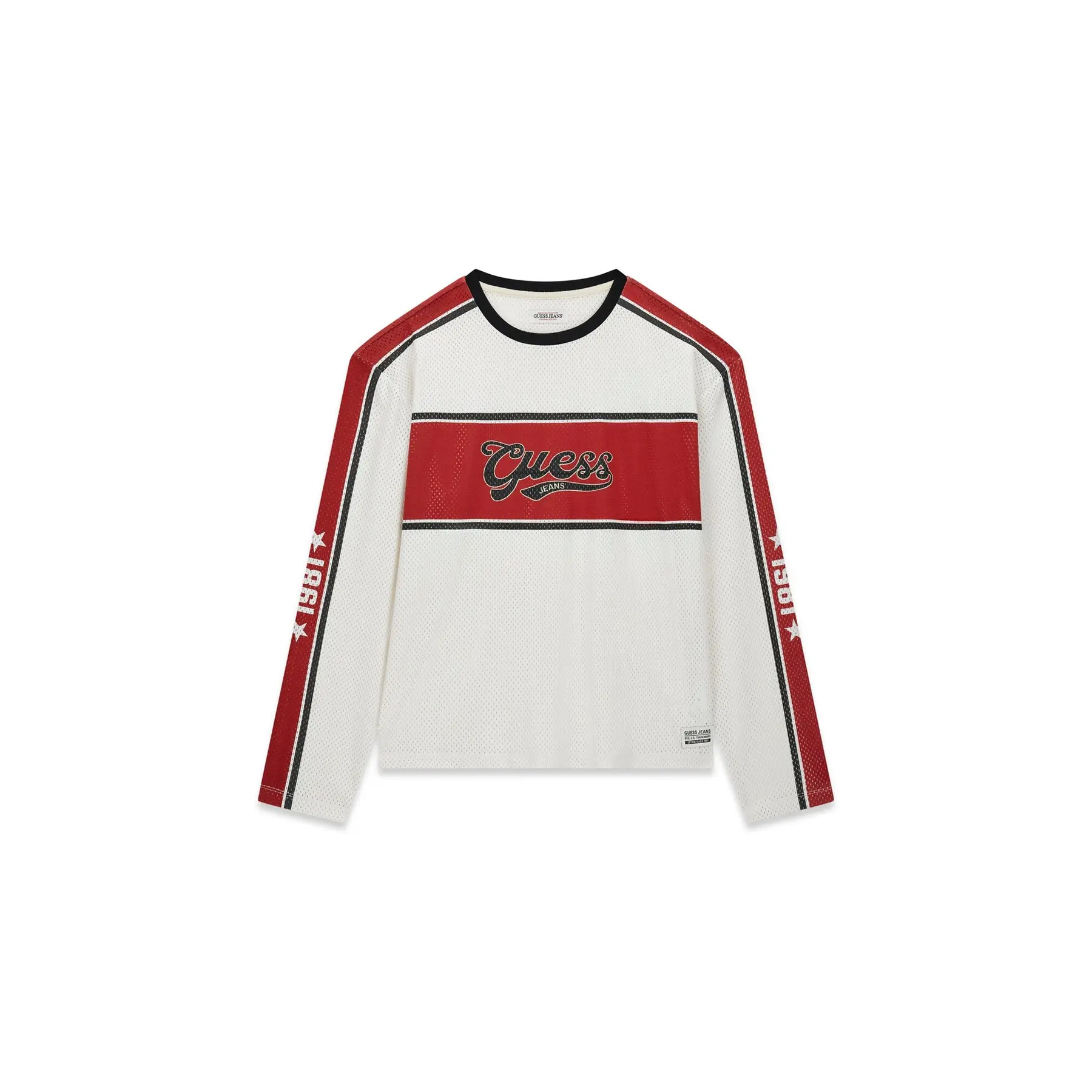 T-shirt in mesh a taglio boxy