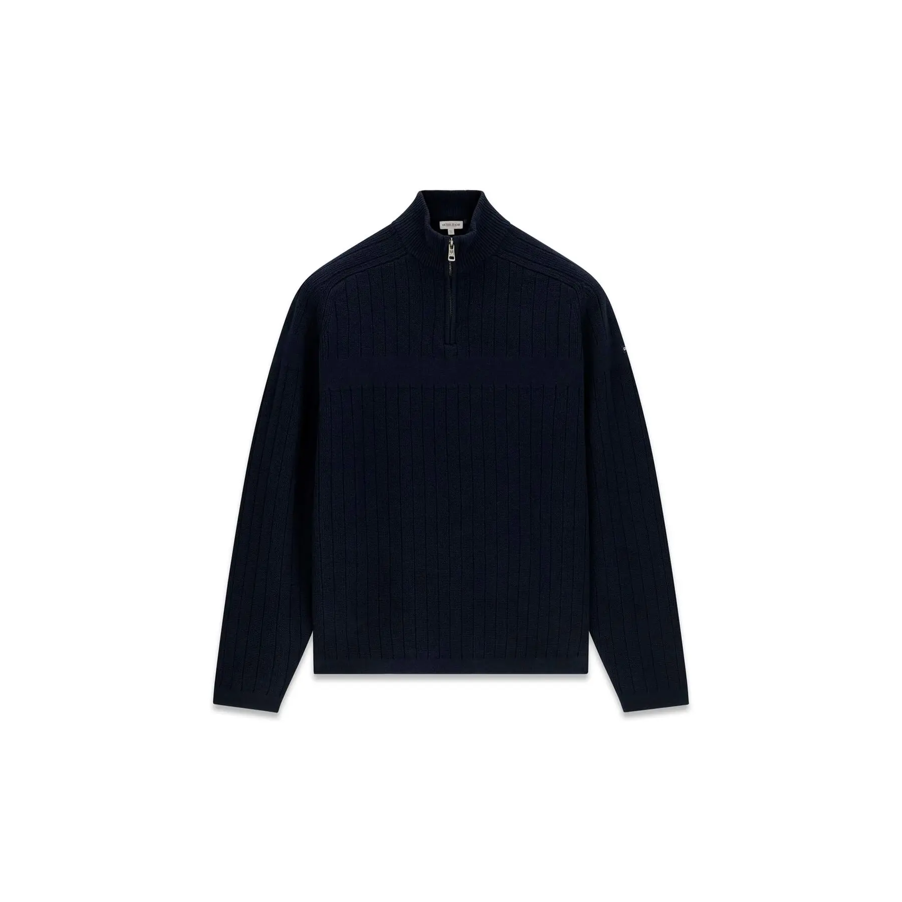 Maglia con mezza zip