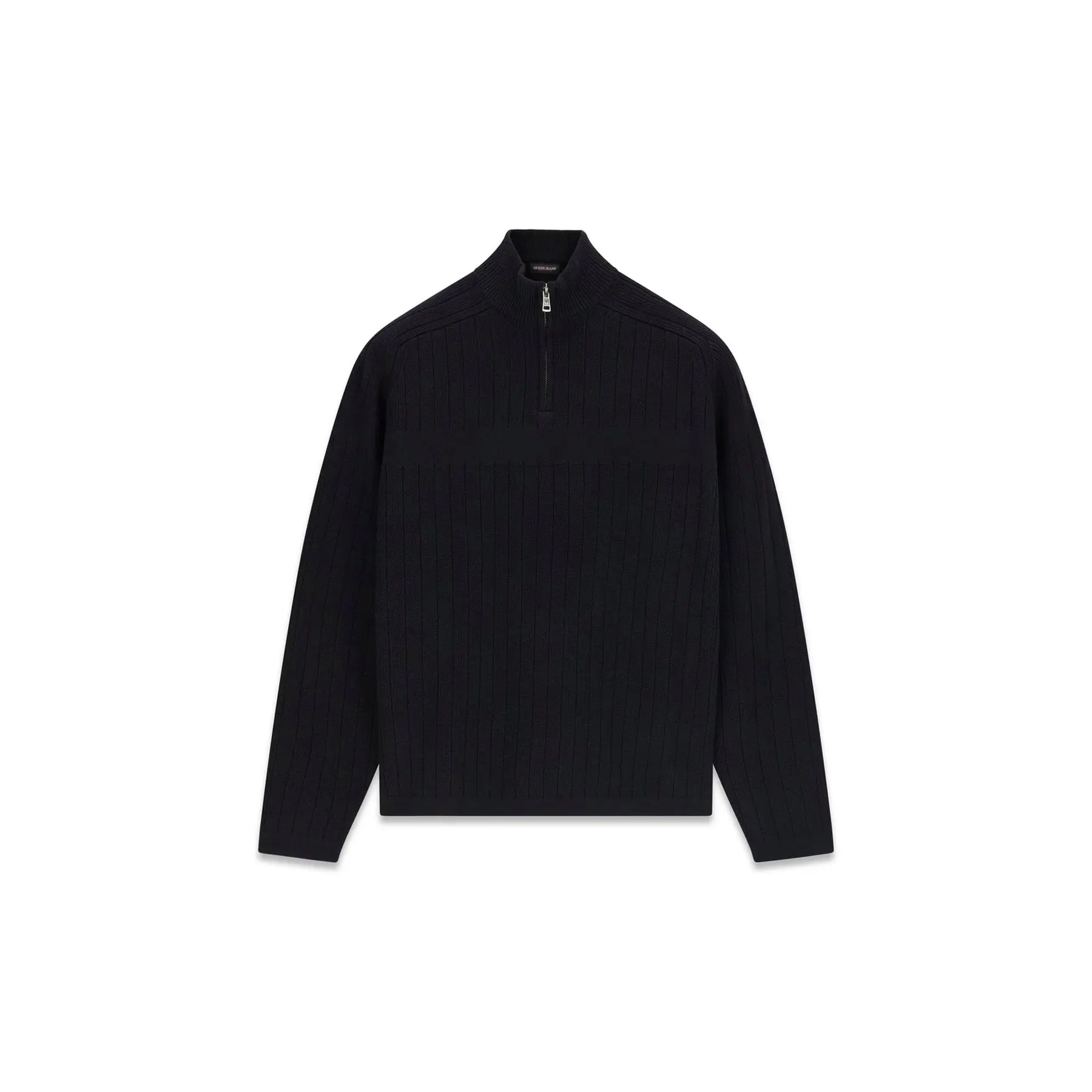 Maglia con mezza zip