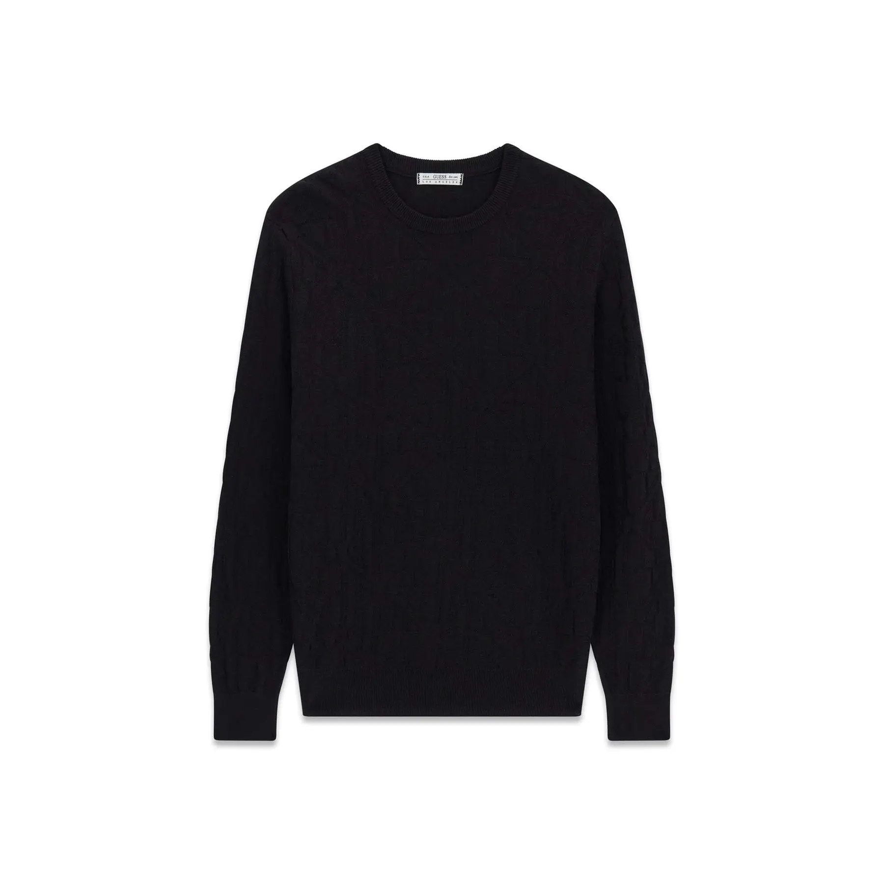 Pull con logo in rilievo