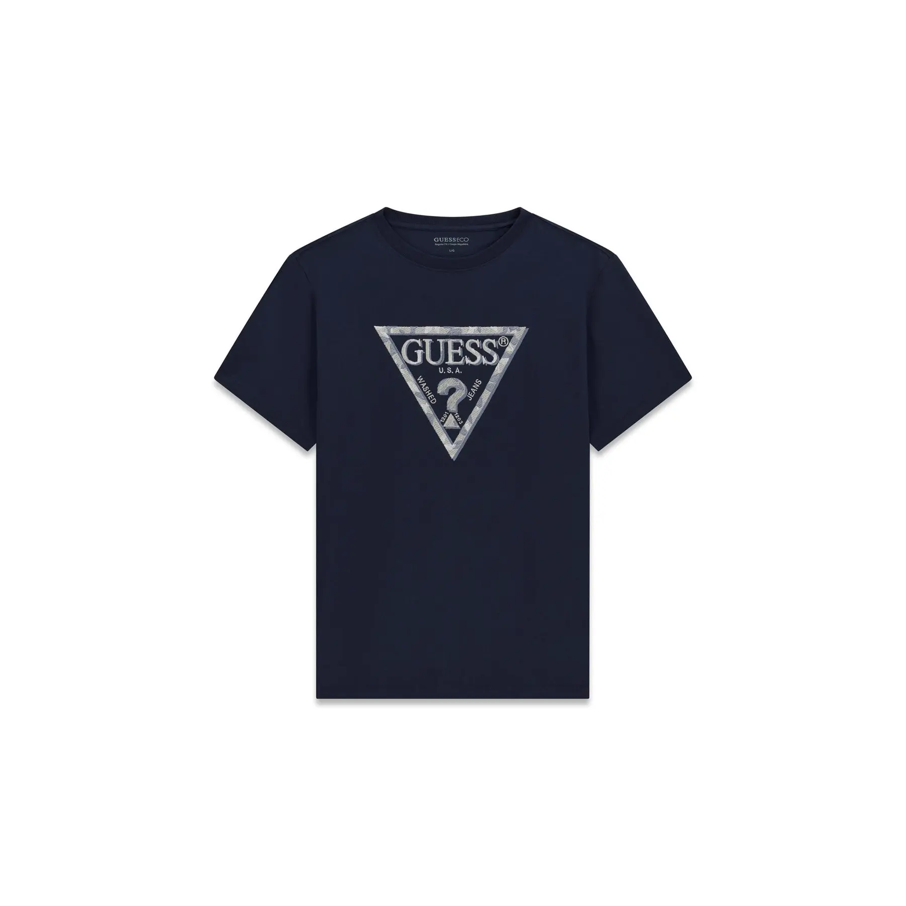 T-shirt  Triangle Leaves Embroide