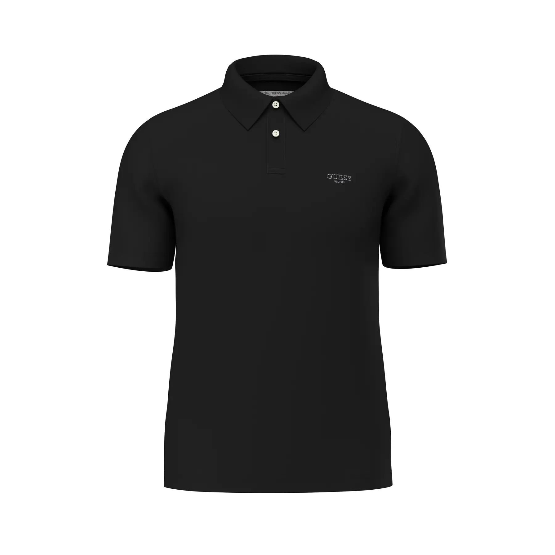 Guess Noir Polo Essential