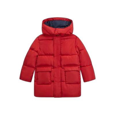 7628907820762 - Lange Kinder-Steppjacke mit Kapuze Guess