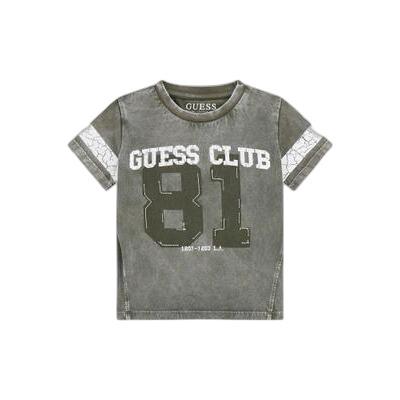 7620837895940 - Boxy T-Shirt mit Logo für Babyjungen Guess