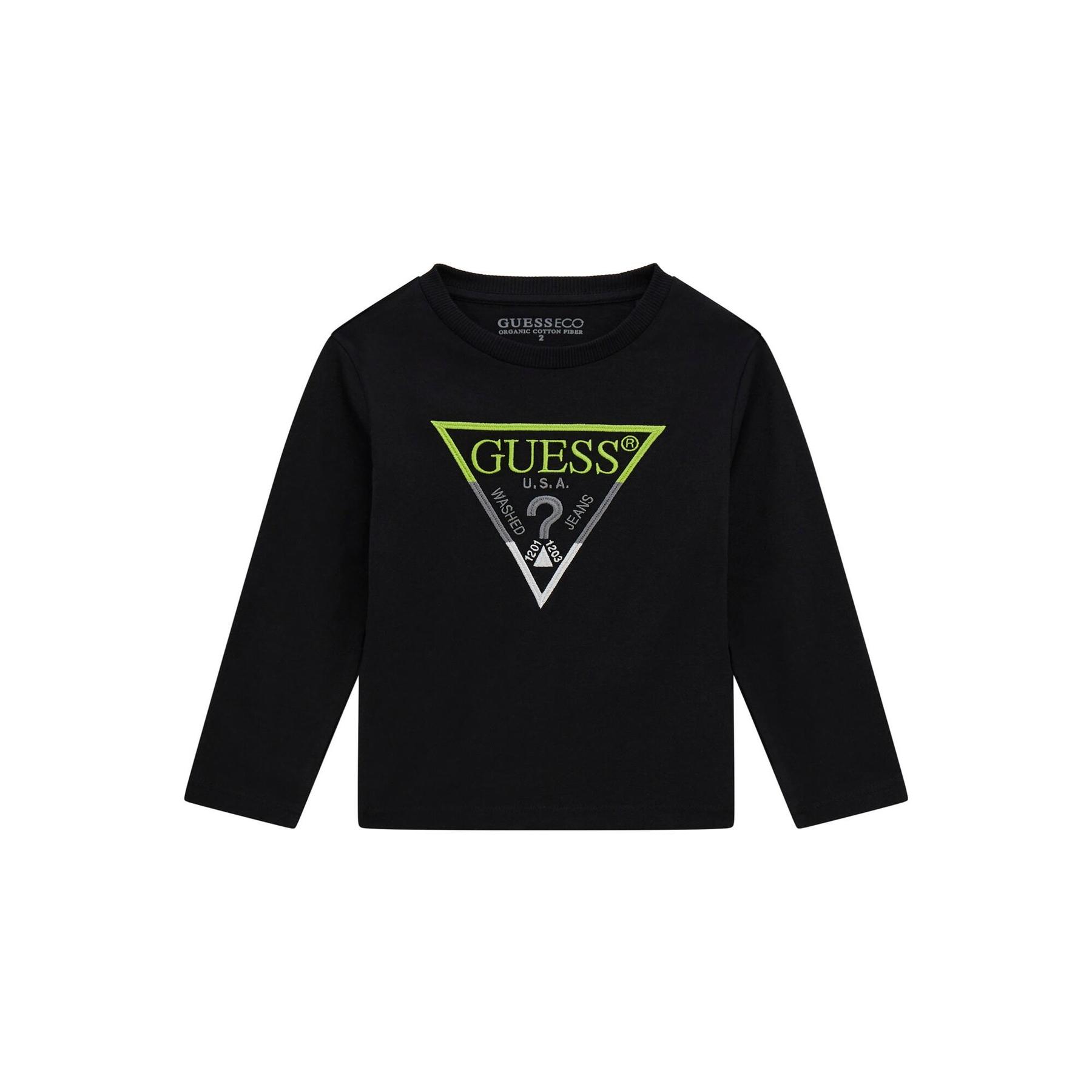 7620837735741 - Langarmshirt mit gesticktem Logo für Jungenbaby Guess 7620837735741 - Langarmshirt mit gesticktem Logo für Jungenbaby Guess