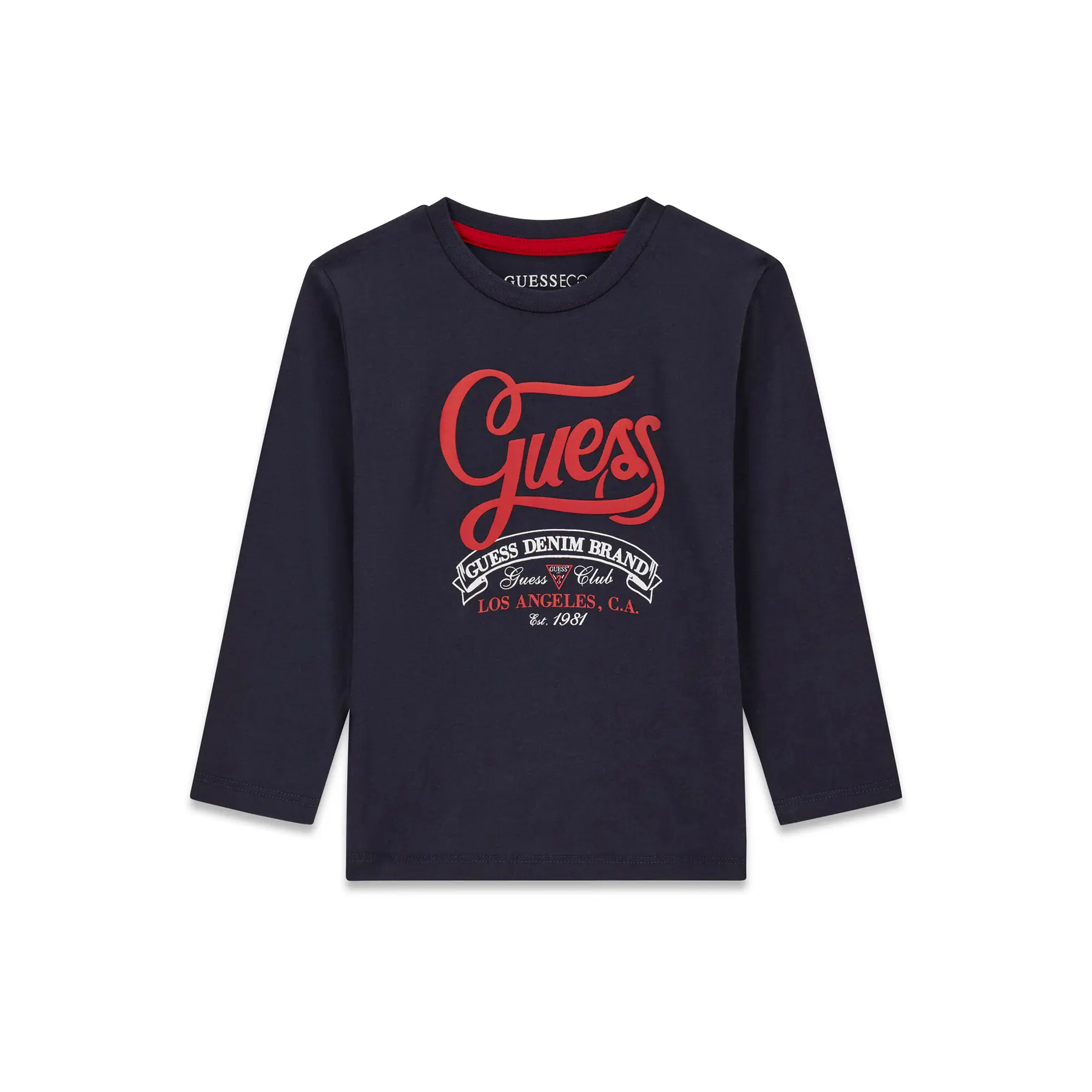 T-shirt met lange mouwen voor babyjongens Guess Logo N6BI02-K5851