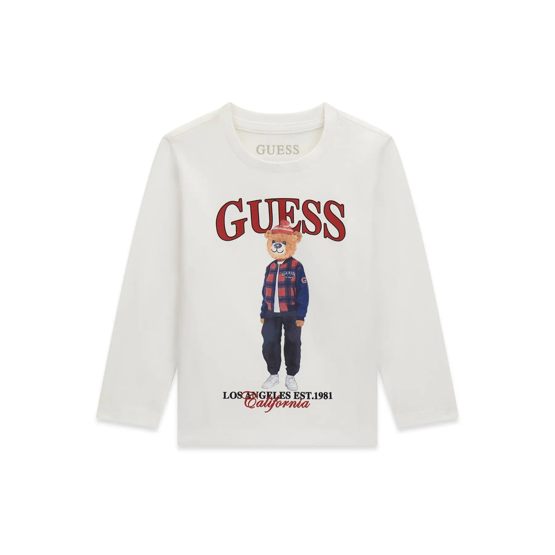 Langarm-T-Shirt Baby Junge Guess N6BI04-K5854
