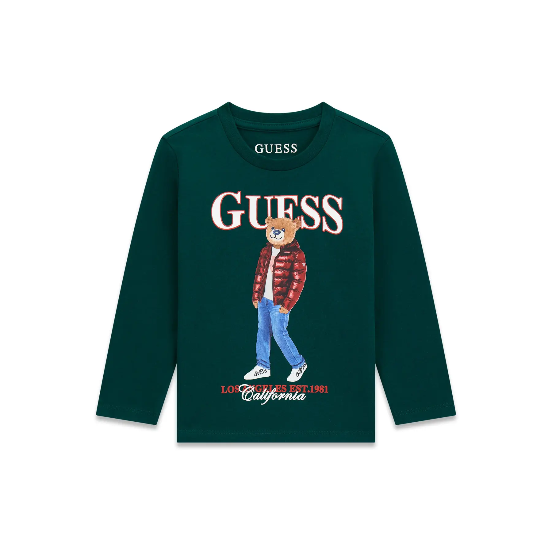 Langarm-T-Shirt Baby Junge Guess N6BI04-K5854