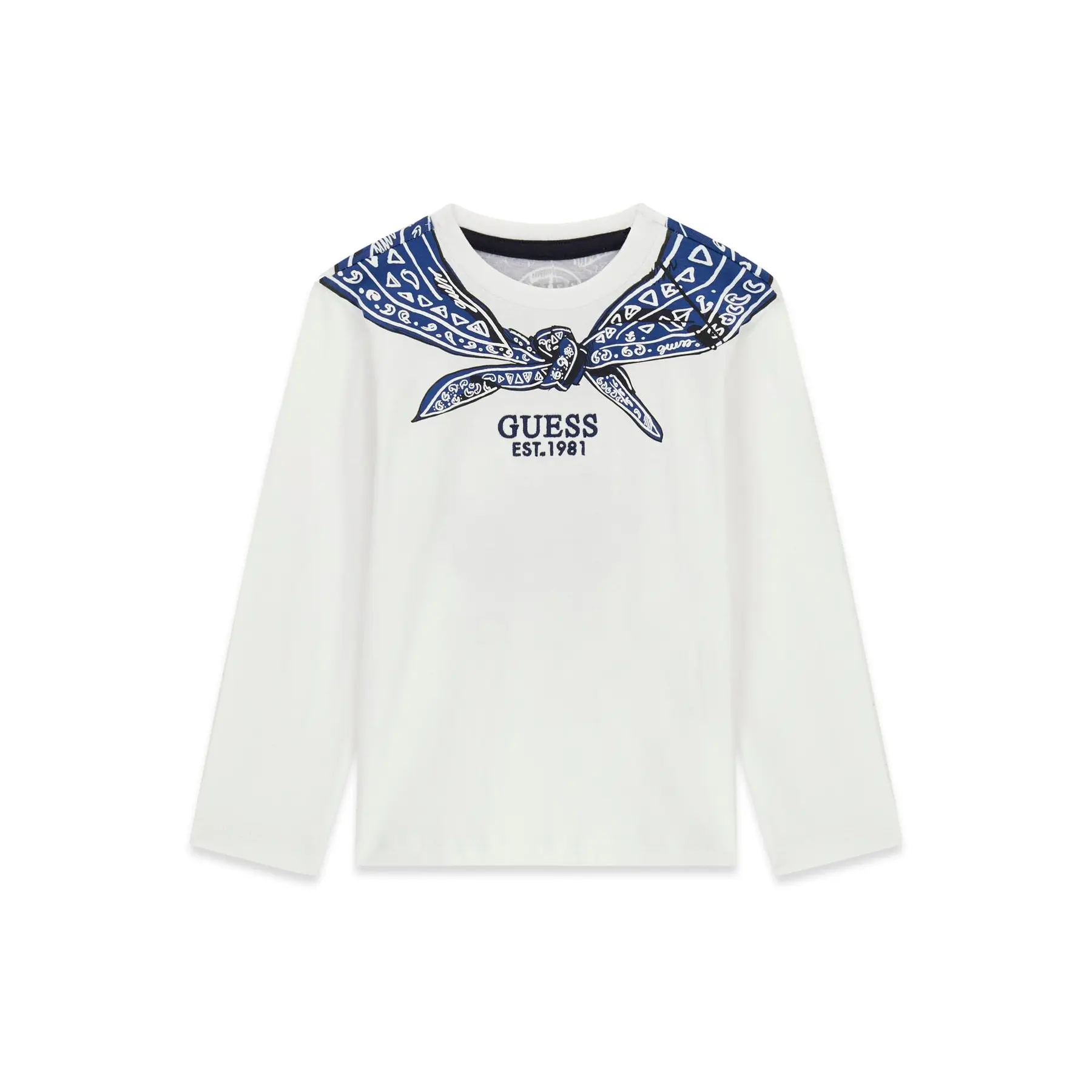 T-shirt met lange mouwen kind Guess N6BI10-K5862