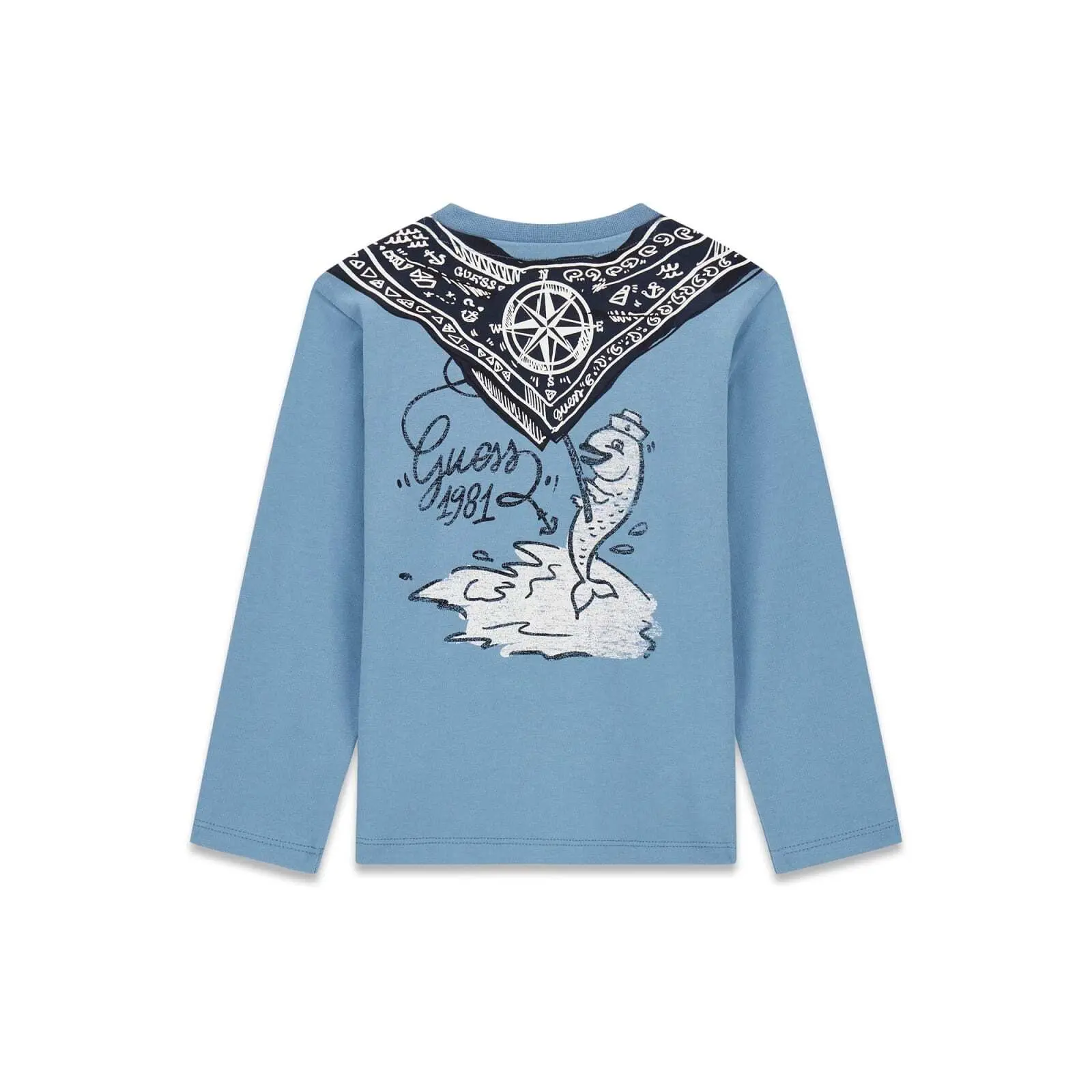 T-shirt met lange mouwen voor babyjongens Guess N6BI10-K5862