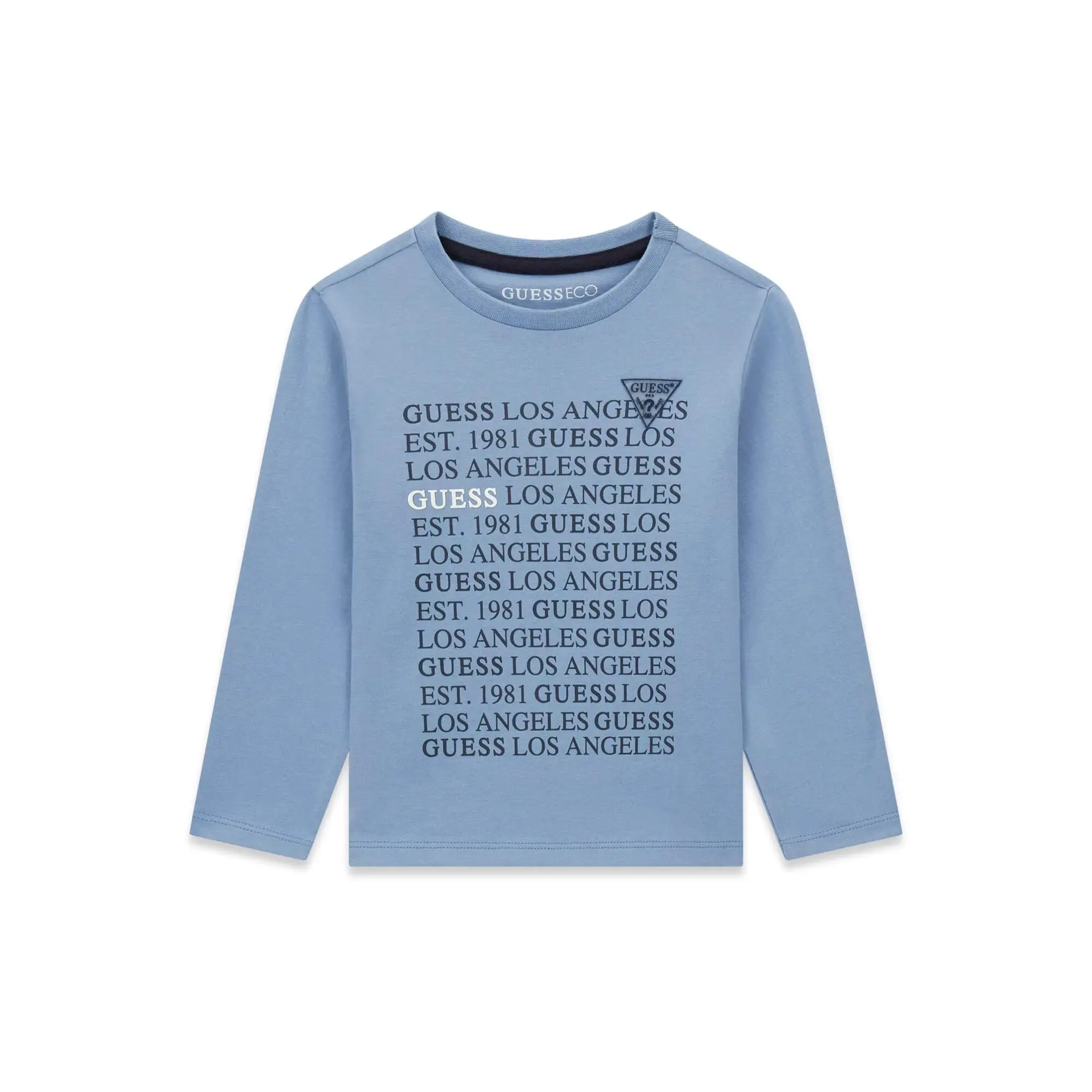 T-shirt met lange mouwen voor babyjongens Guess N6BI11-K5863