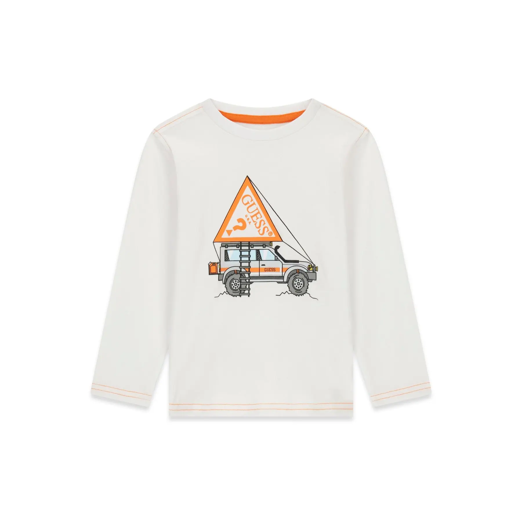 Langarm-T-Shirt Baby Junge Guess Logo N6BI13-K5865