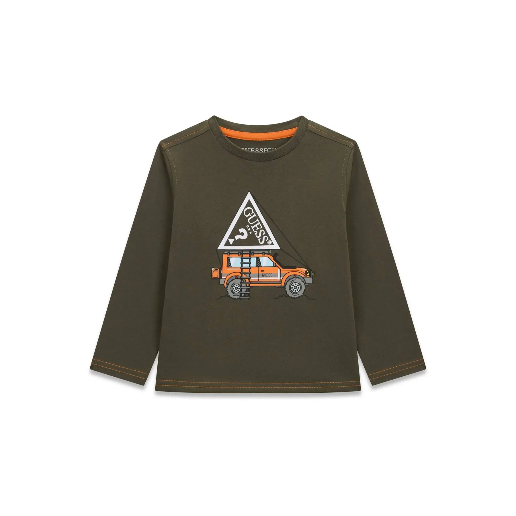 Langarm-T-Shirt Baby Junge Guess Logo N6BI13-K5865