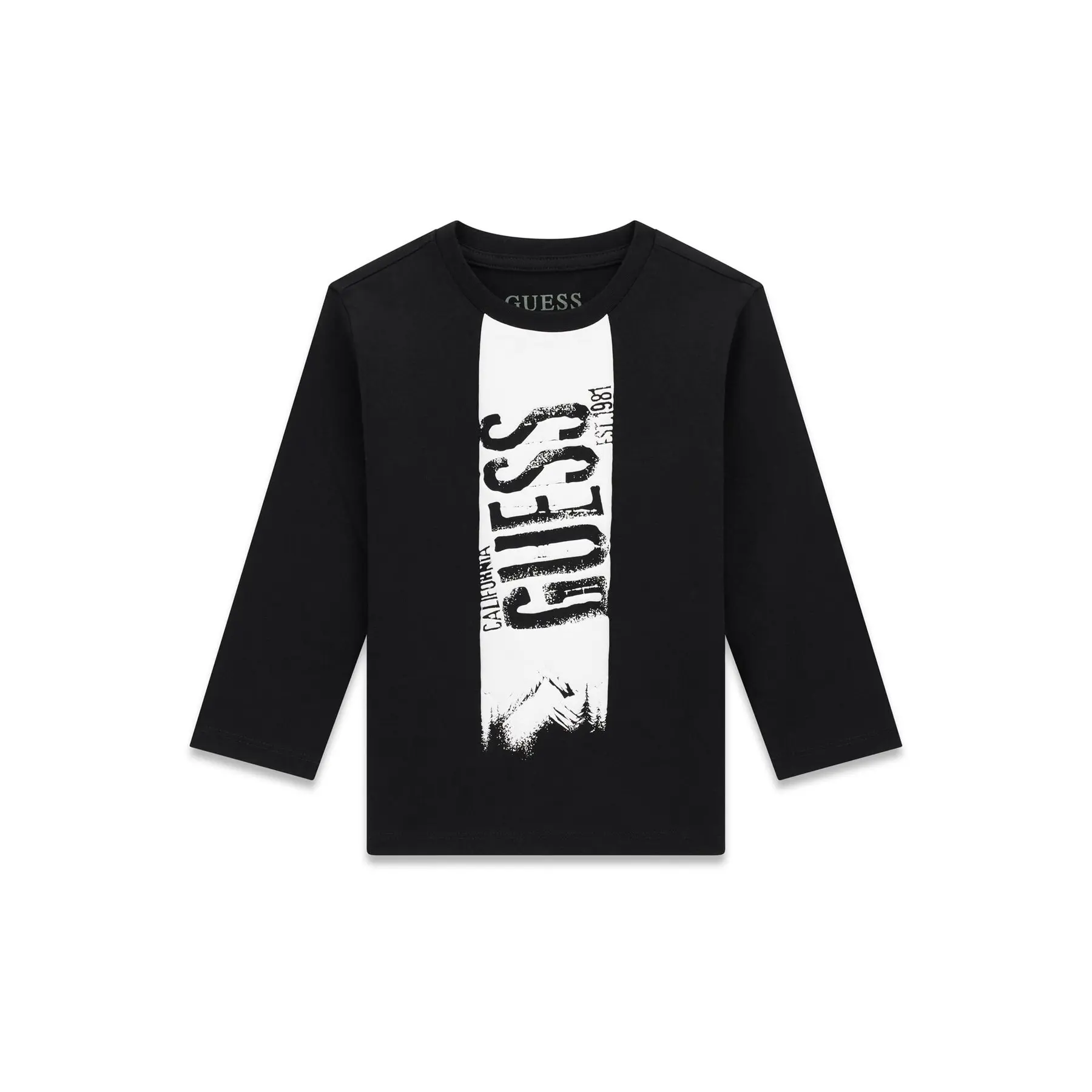 Langarm-T-Shirt Baby Junge Guess Logo N6BI14-K5866