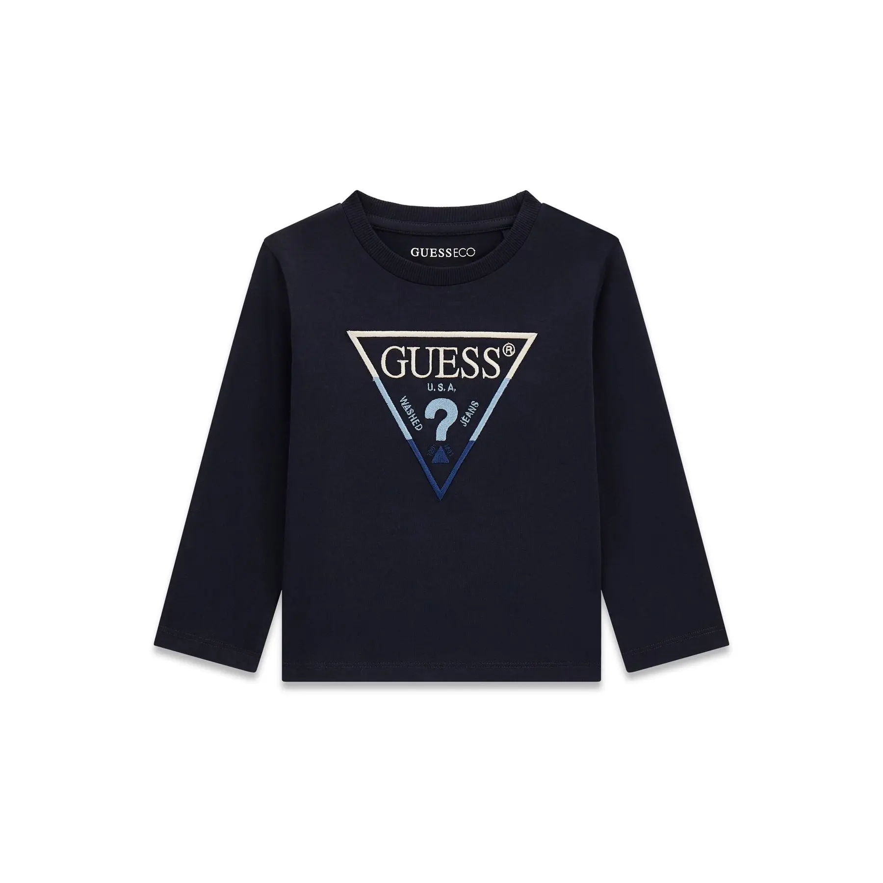 T-shirt met lange mouwen voor babyjongens Guess N6BI17-K5870
