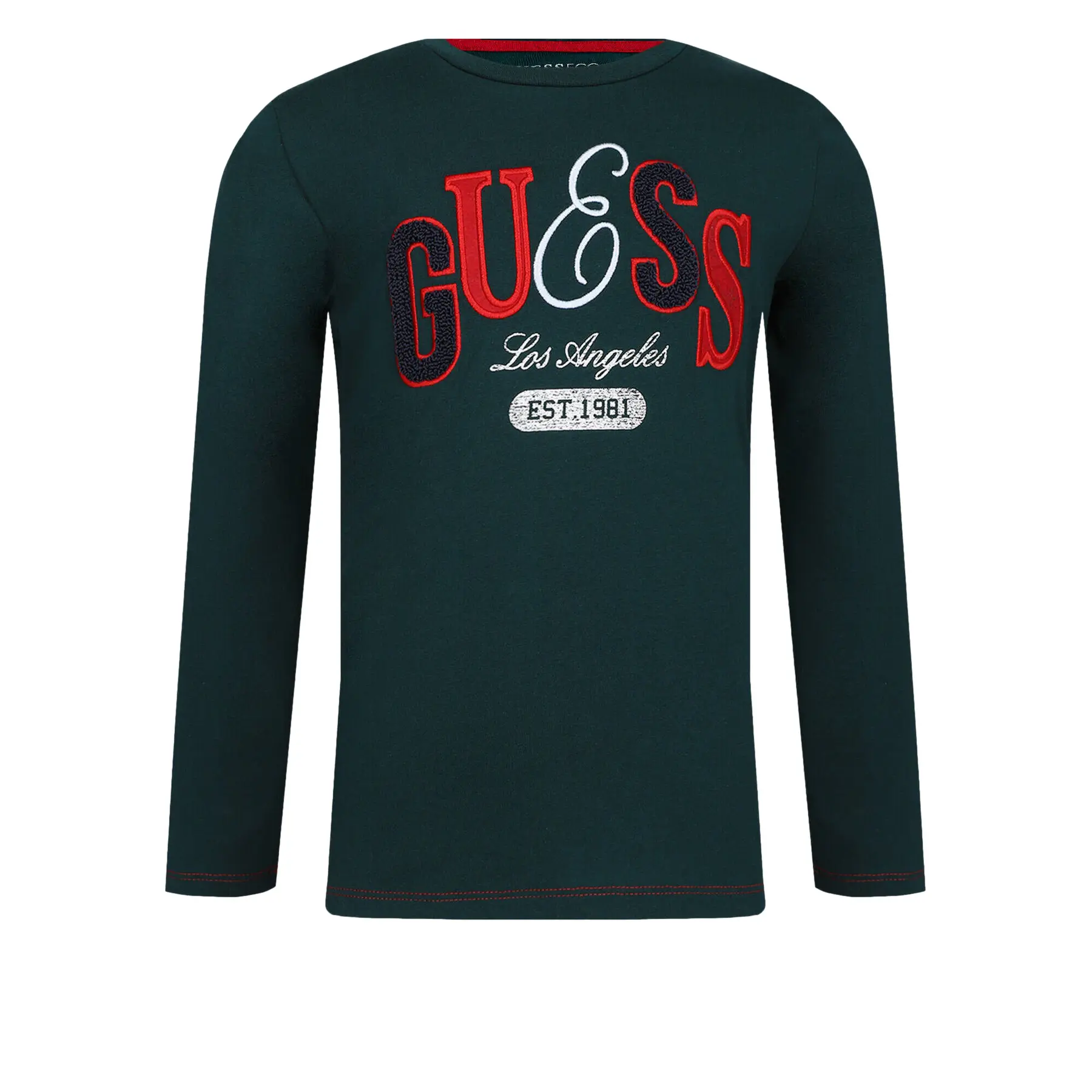 Langarm-T-Shirt Baby Junge Guess Logo N6BI19-K8008