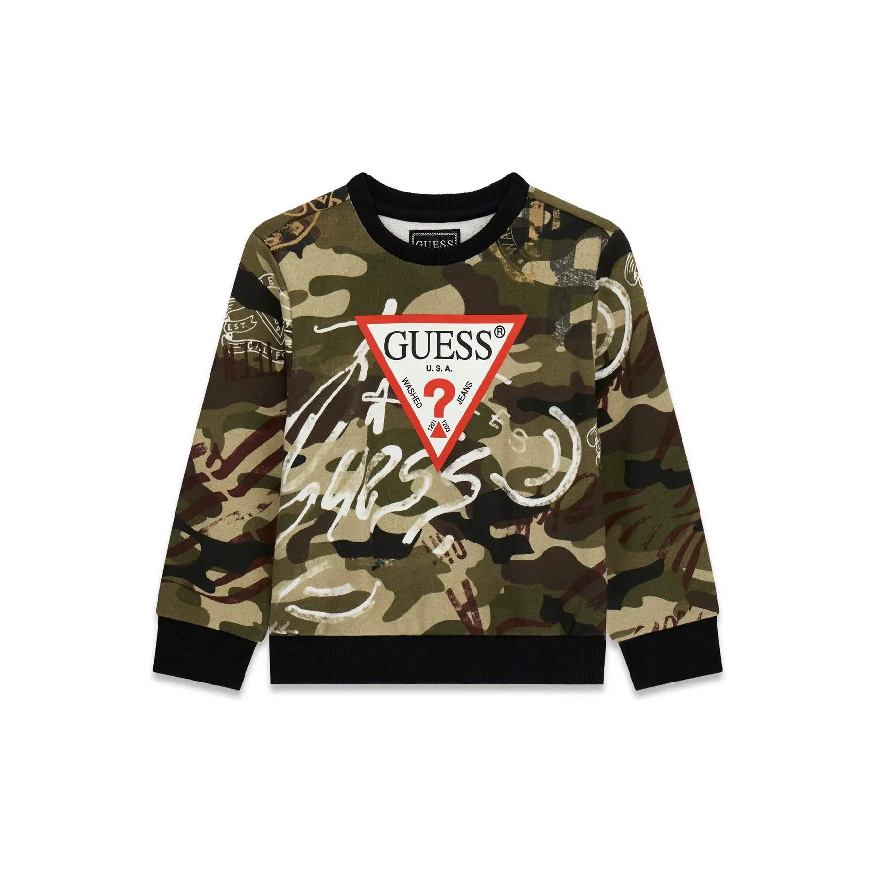 Langarmshirt Kind Guess N6BQ02-K6111