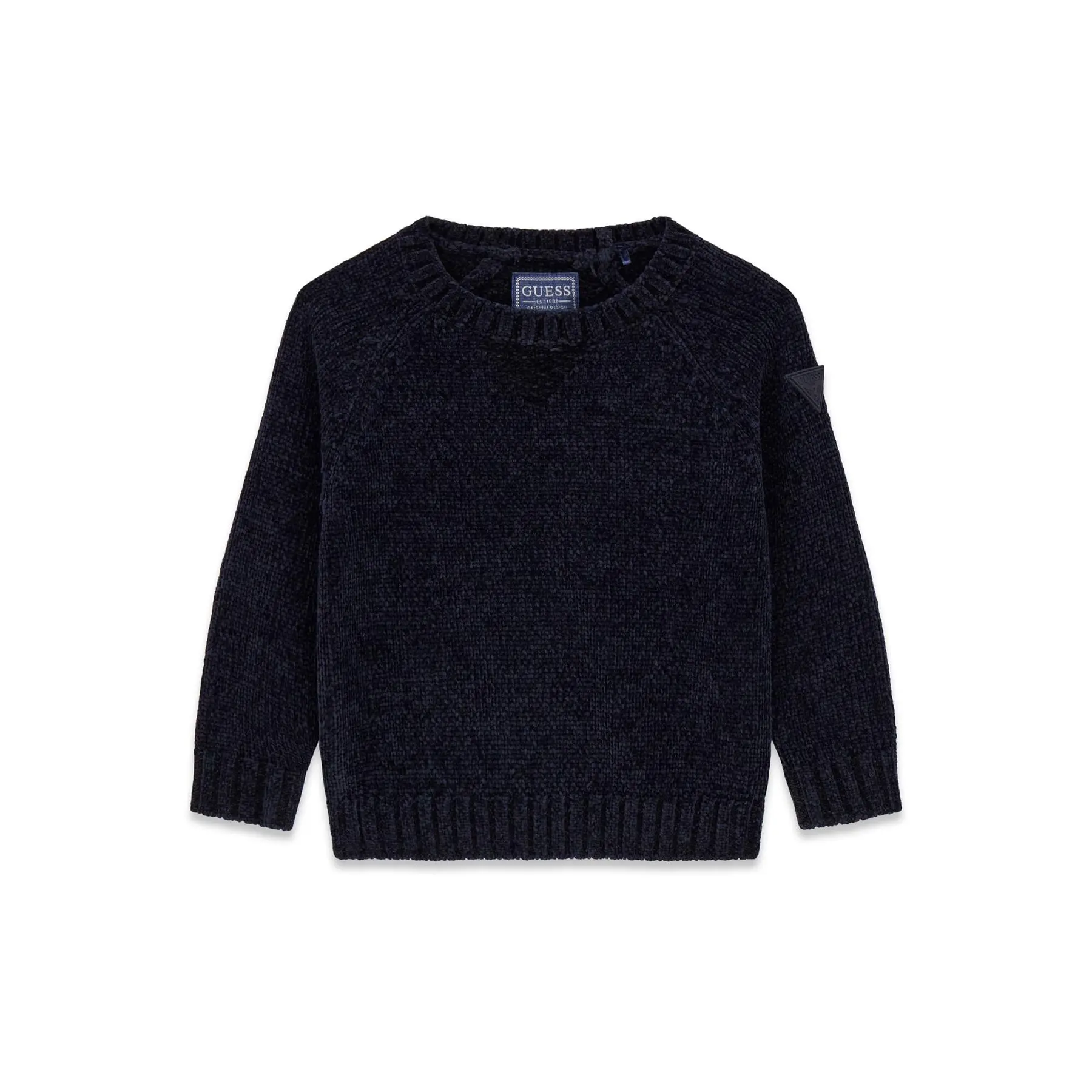 Raglanpullover aus Chenille Kind Guess