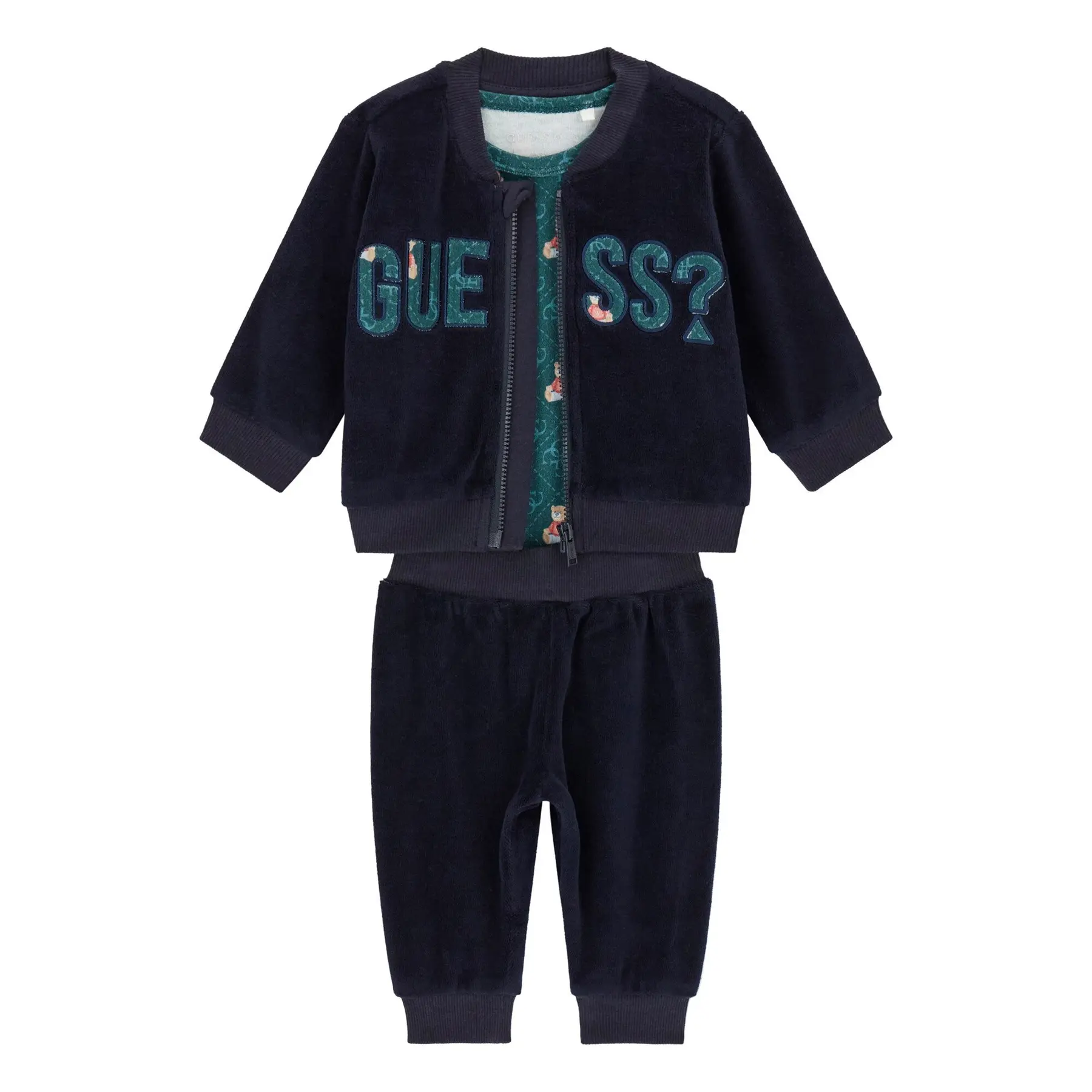 Langarmoberteil mit Reißverschluss Baby Junge Guess