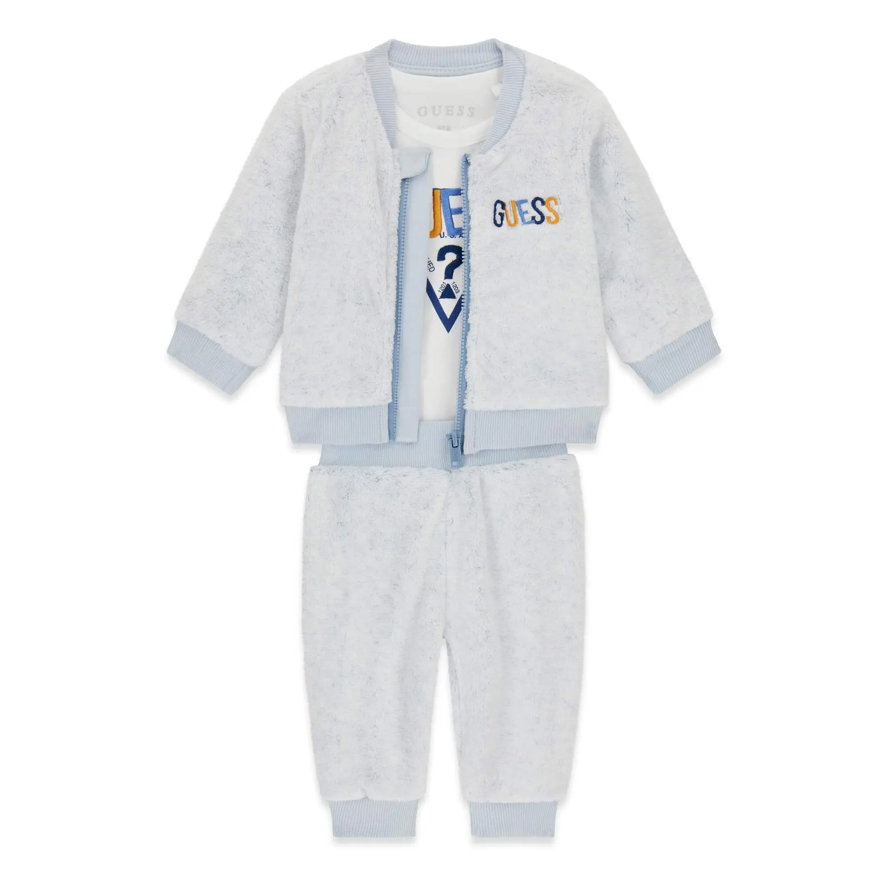 Langarmoberteil mit Reißverschluss Baby Junge Guess