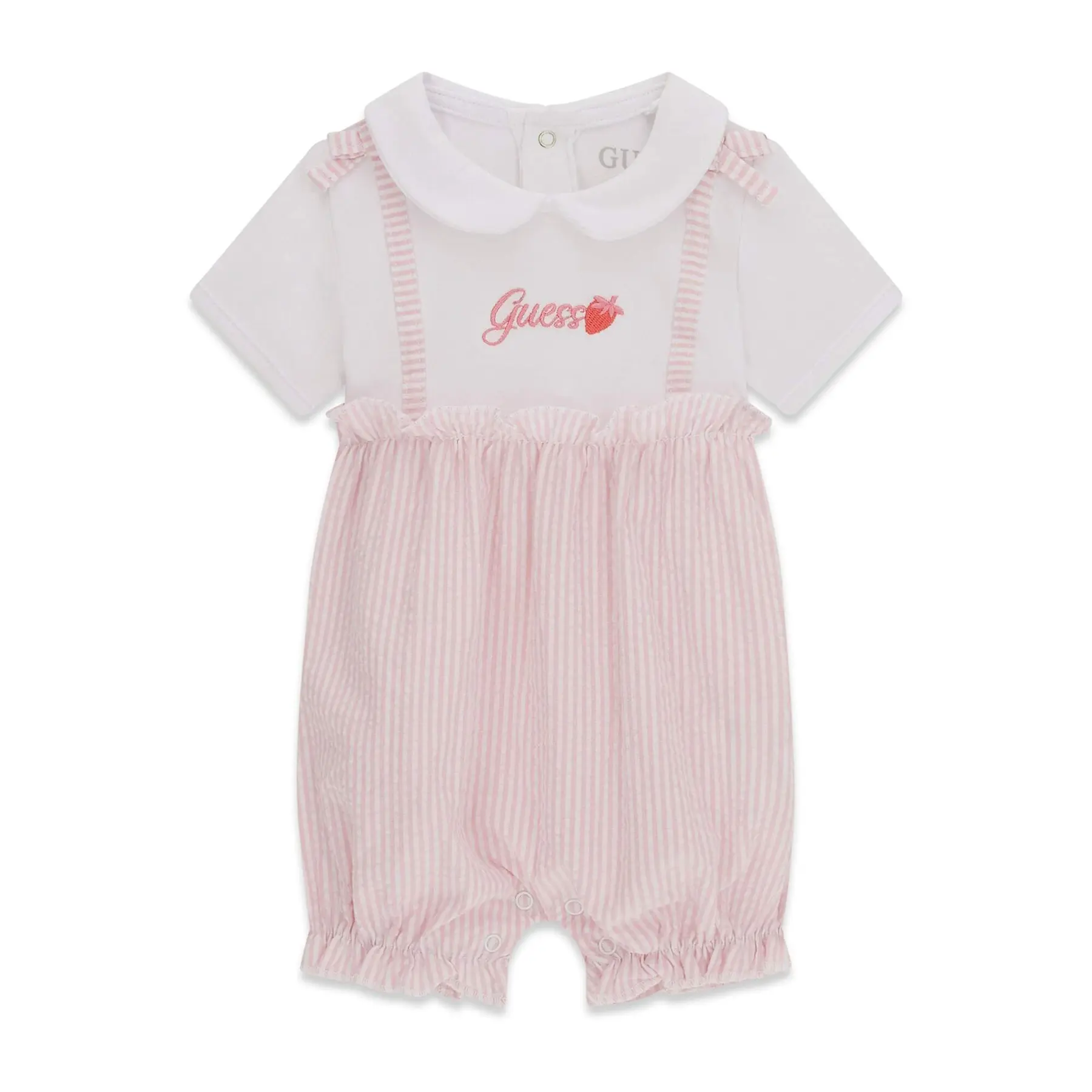 7621235824204 - Kurzer Einteiler Baby Mädchen Mixed Fabric