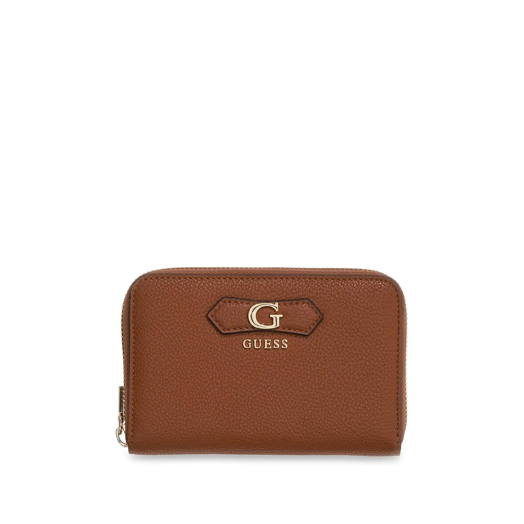 GUESS portemonnee Suzy SLG Zip Around Wallet Cognac bruine