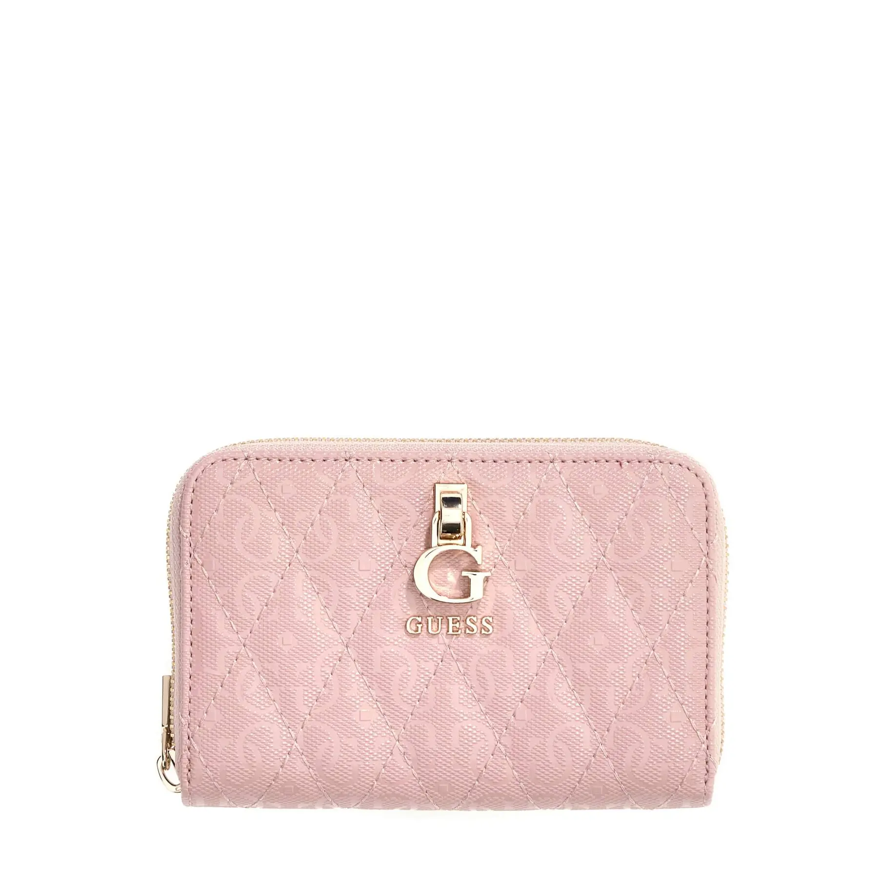 GUESS portemonnee Tamara SLG Zip Around Wallet Light Pink roze
