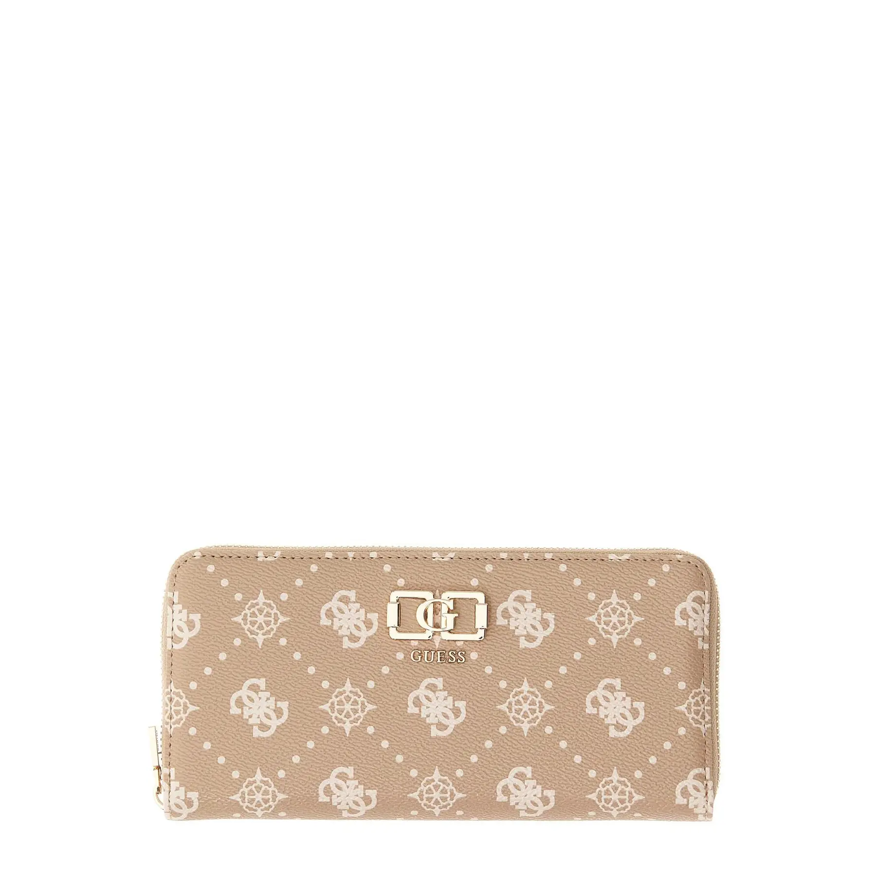 Damenbörse Mit Reißverschluss Groß Guess Emelie Logo