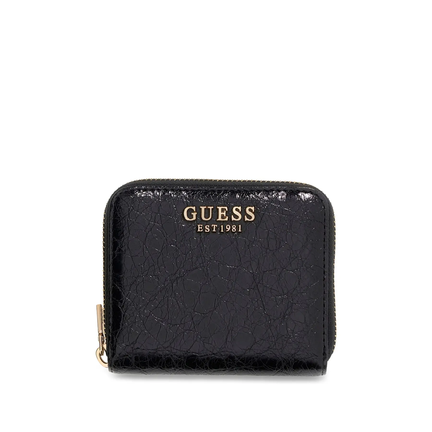 GUESS portemonnee Antonia SLG Zip Around Wallet Black zwart