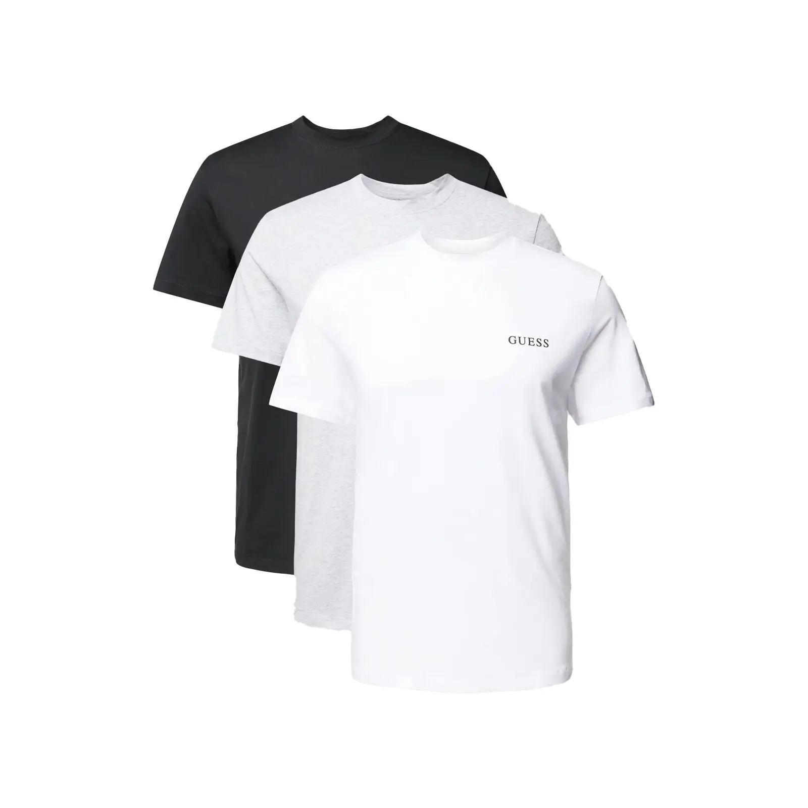 7618391580211 - T-Shirt mit Label-Print im 3er-Pack