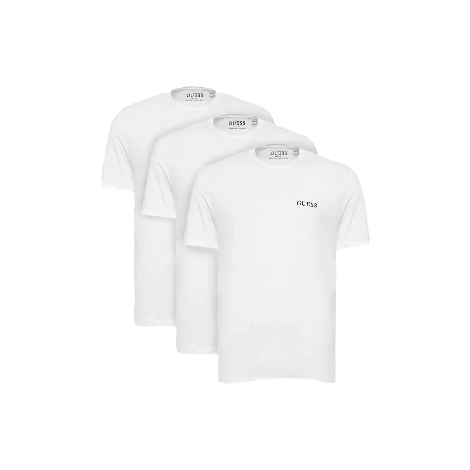 7618391580228 - T-Shirt mit Label-Print im 3er-Pack