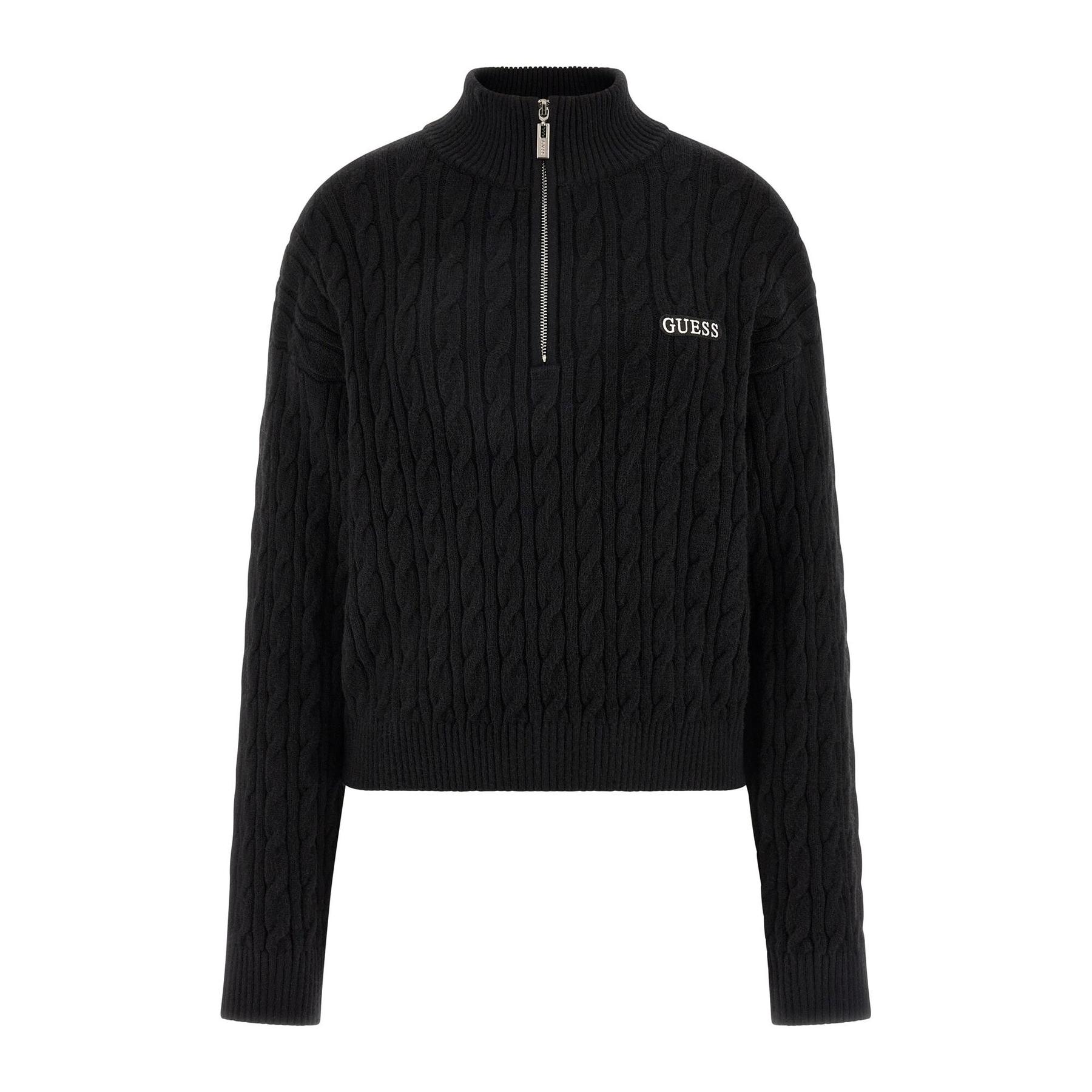 7621806009863 - Pullover mit halbem Reißverschluss Damen Lavinia Cable