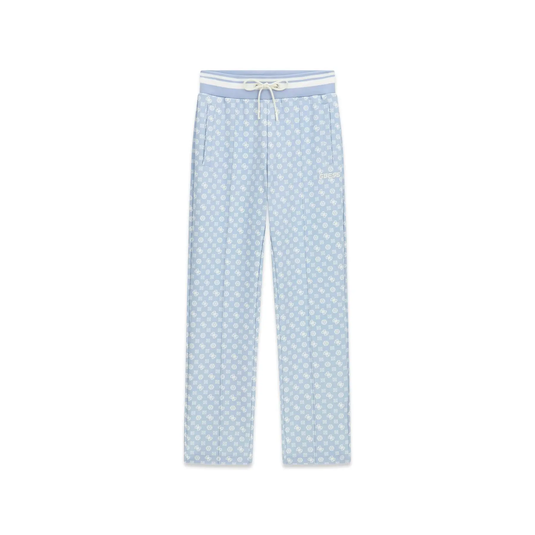 Pantaloni da jogging con logo in scuba donna
