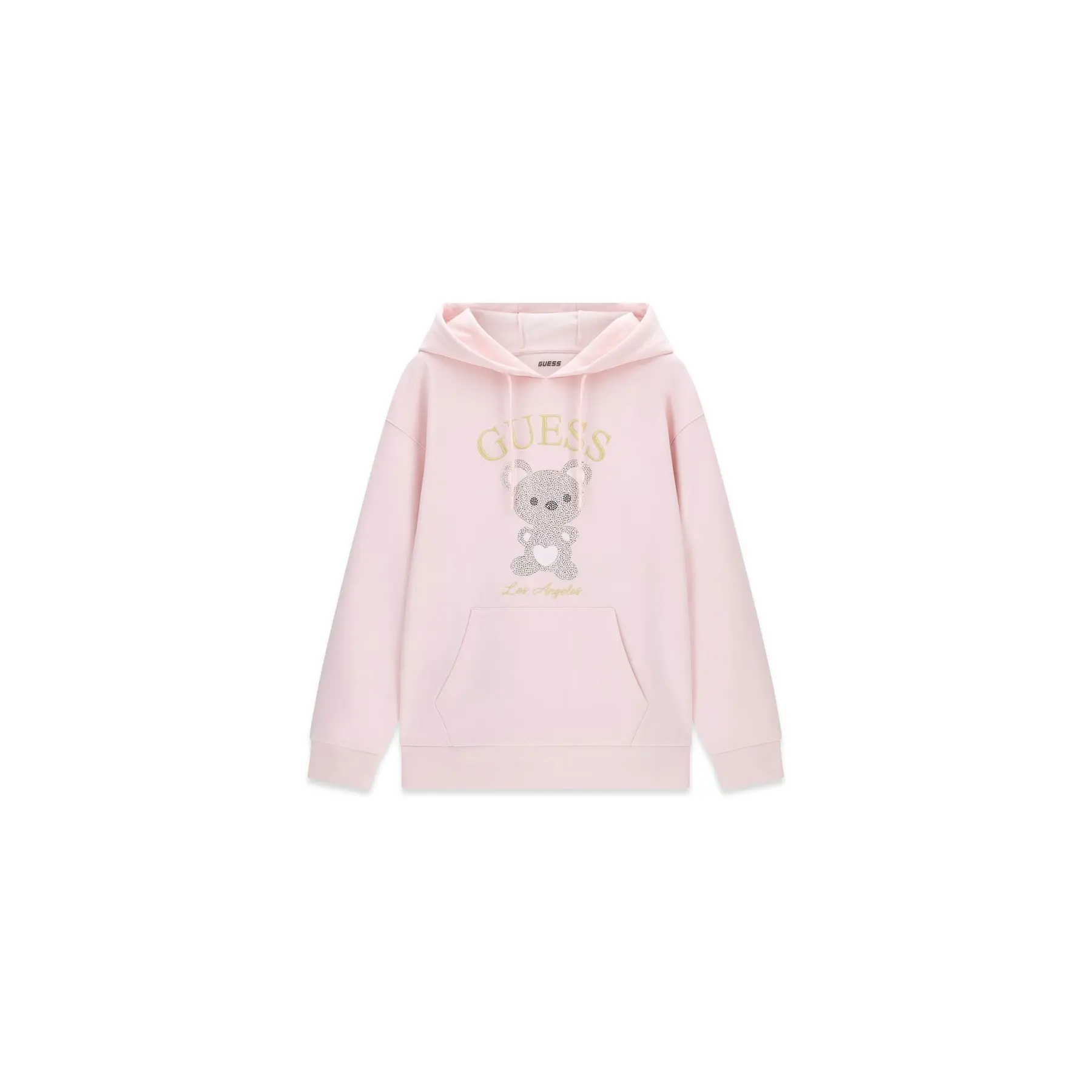 Hoodie Damen Guess Rhinestones Mini Bear