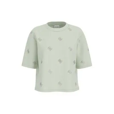 Guess Women's Rose T-Shirt Silvy 4G