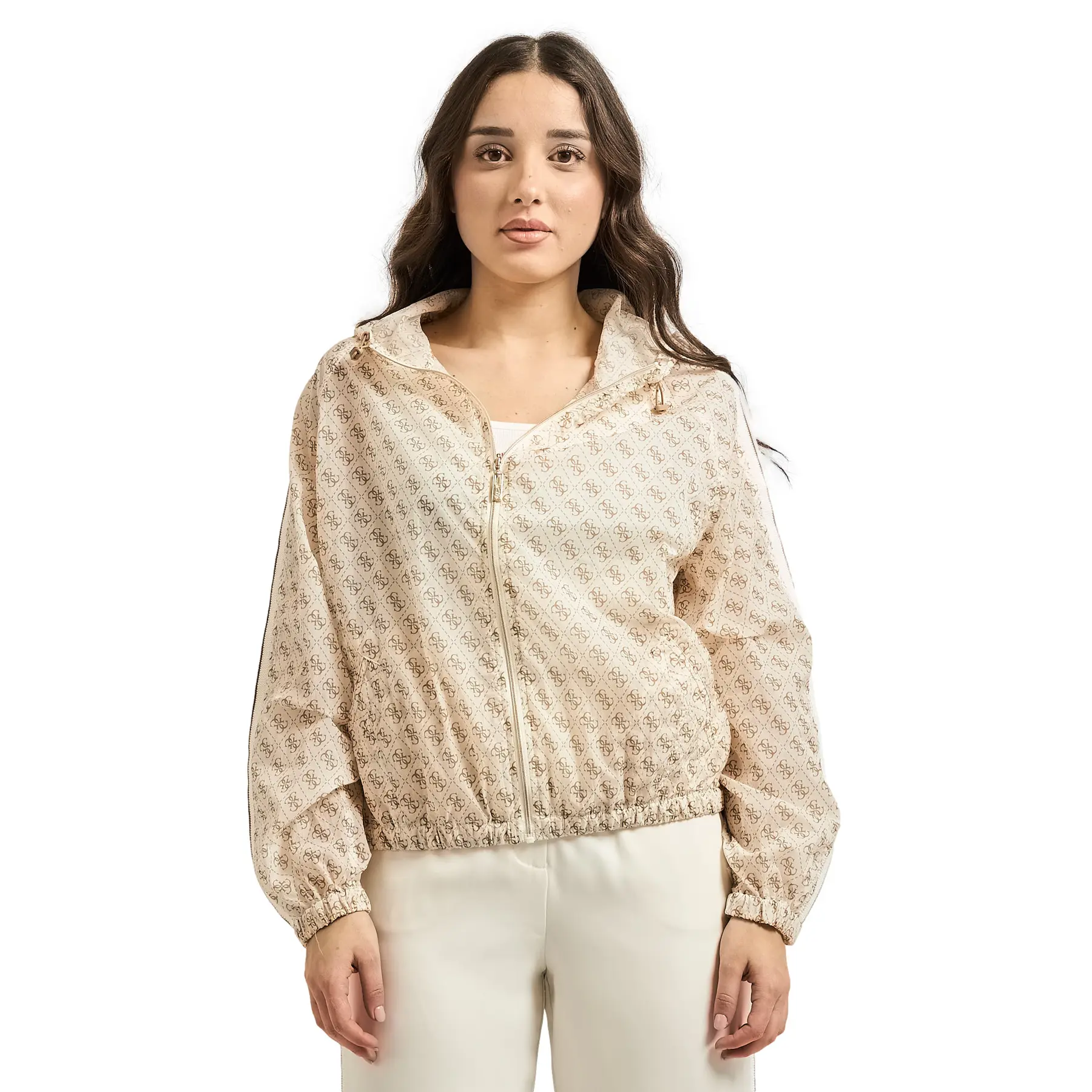 Kapuzenjacke mit Reißverschluss für Damen Guess Nikla