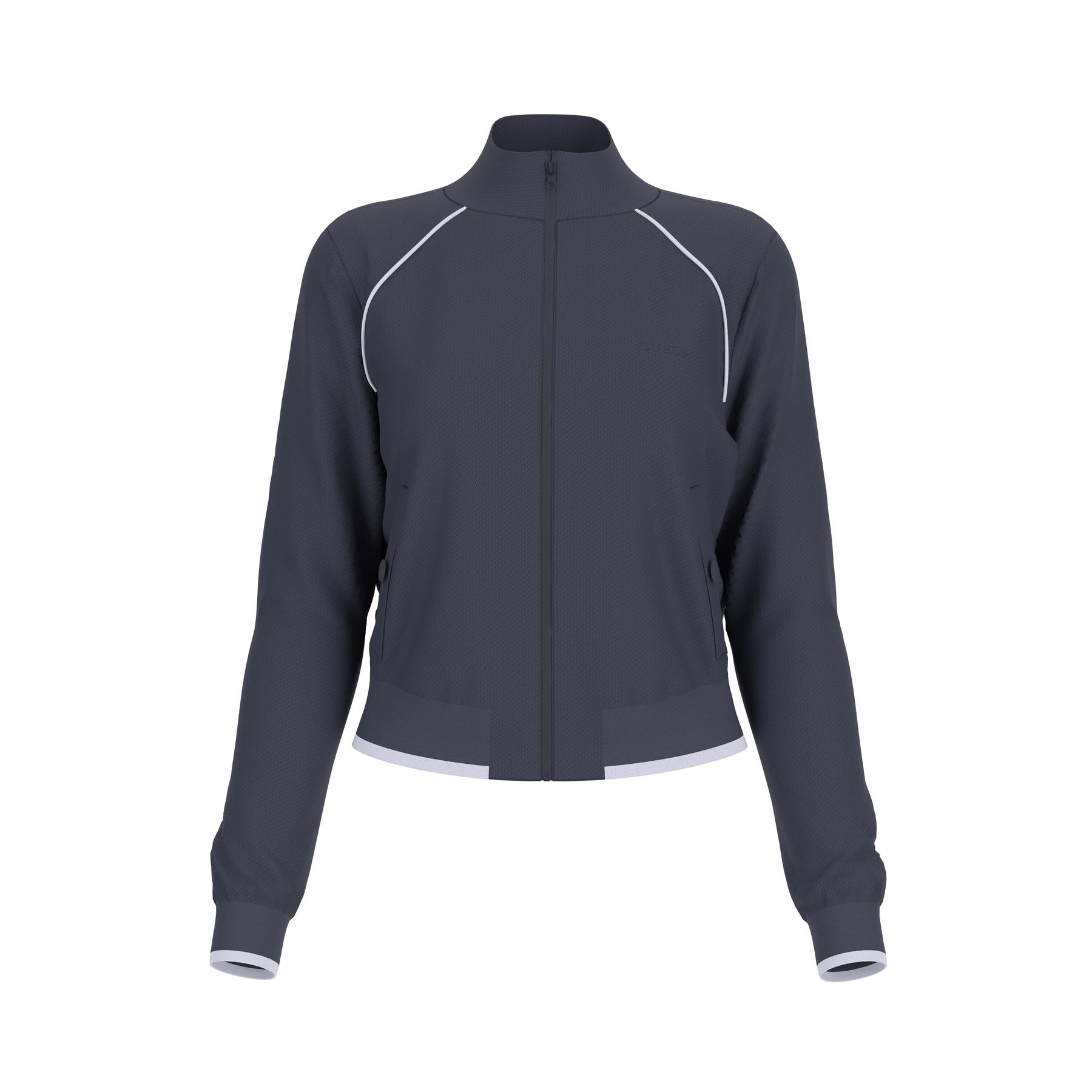 Felpa con cerniera da donna  Sarah Pique Hn