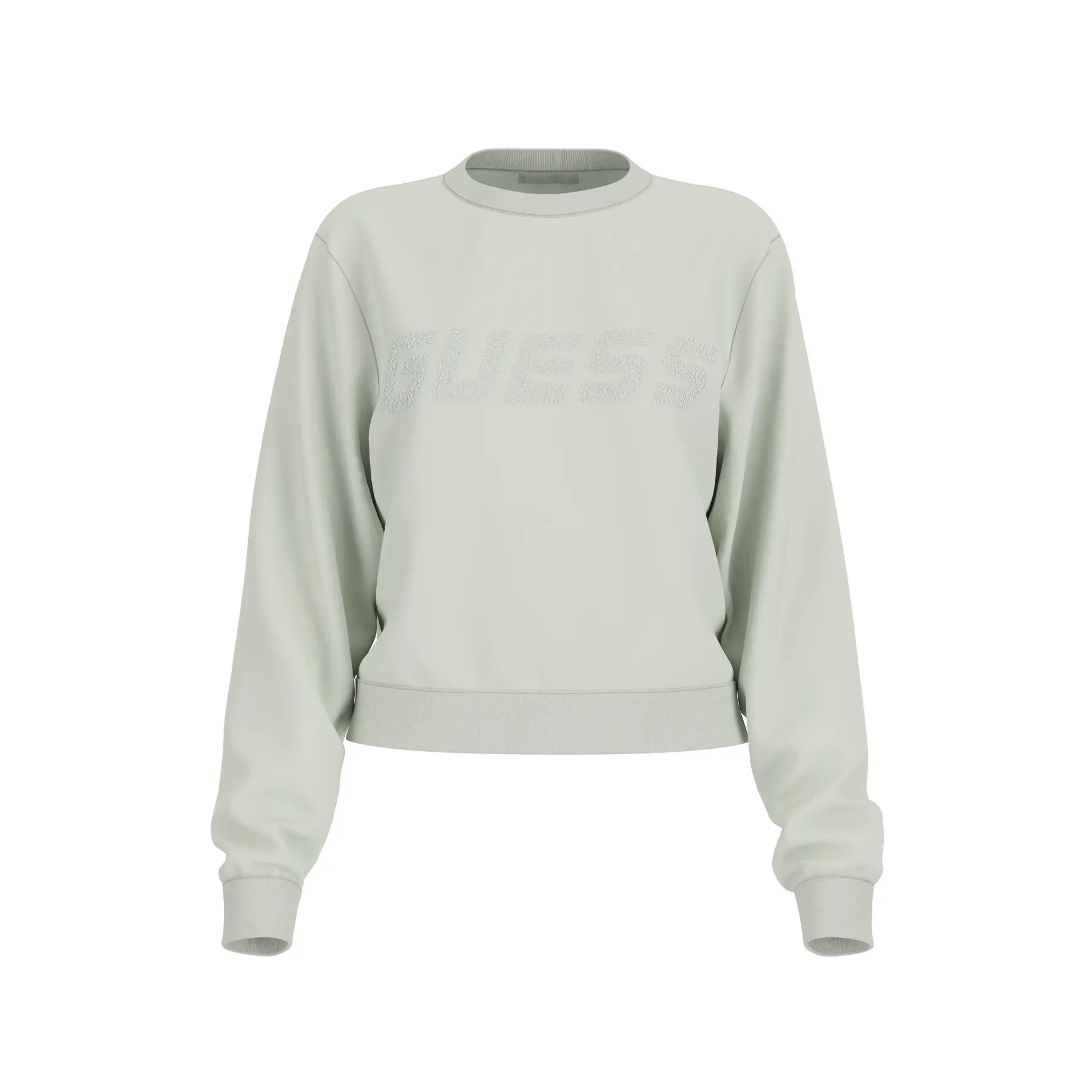 Felpa da donna  Silvy Rhinestones Logo