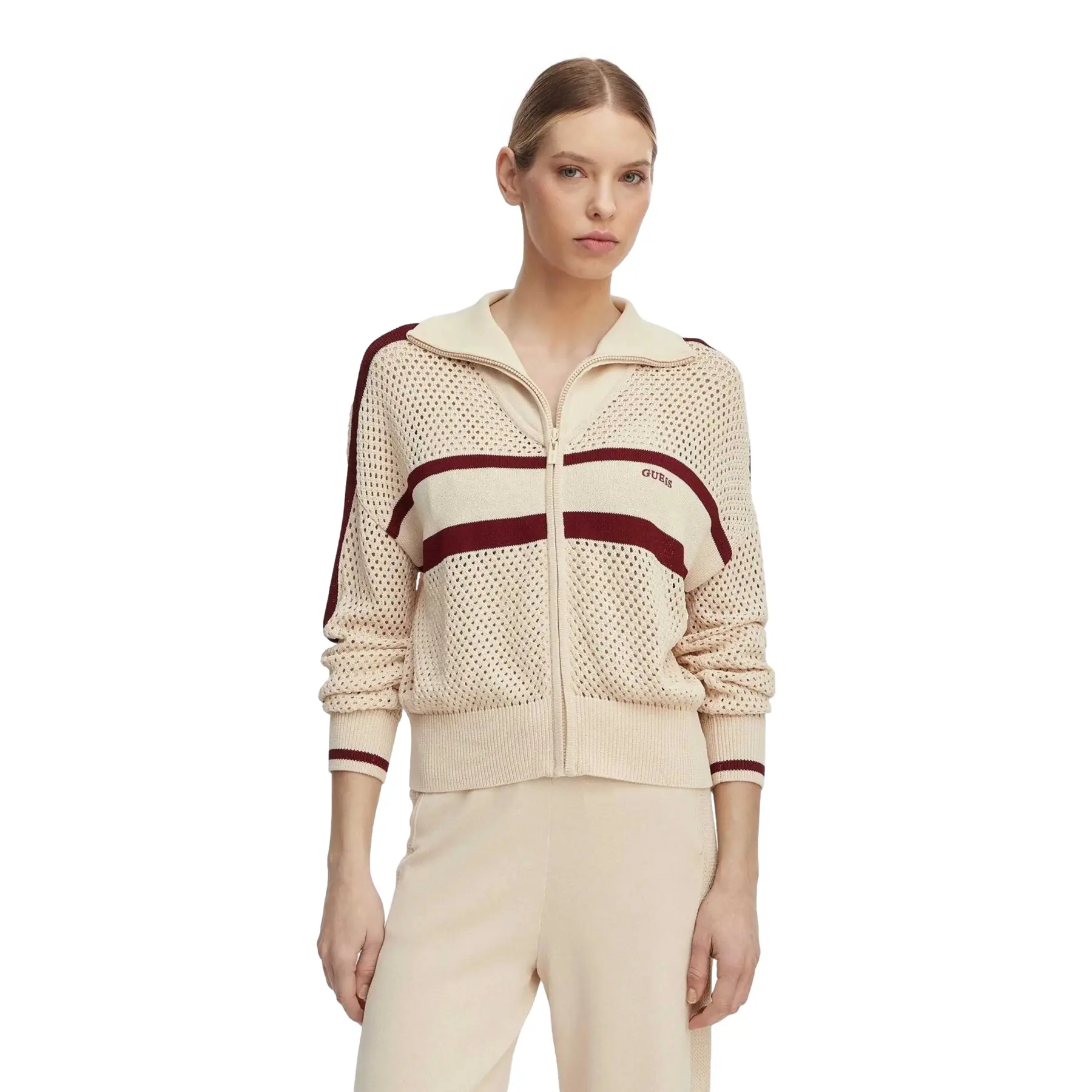 Damen Strickjacke mit Reißverschluss Guess Gabry