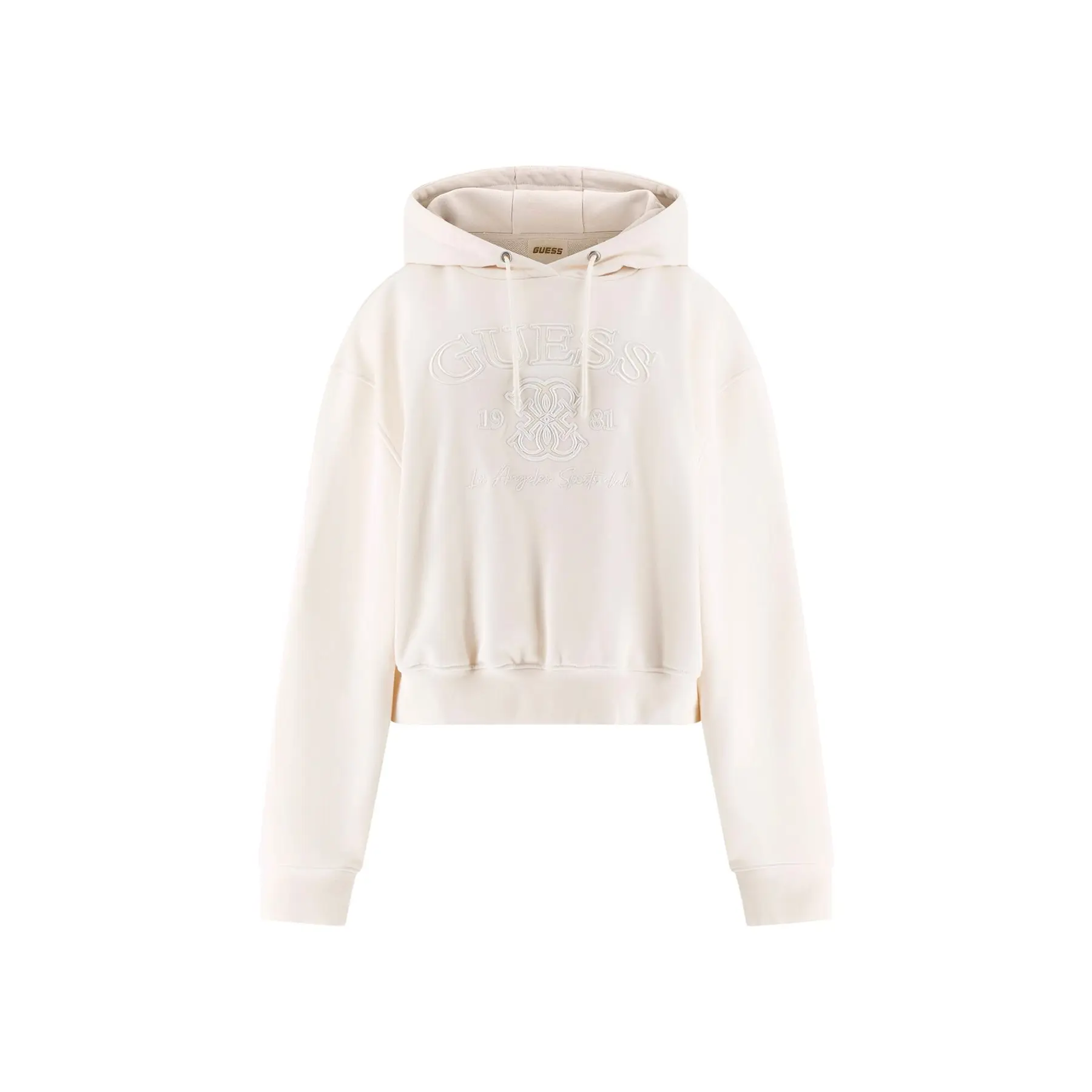 Guess Women's Blanc Hooded Sweatshirt