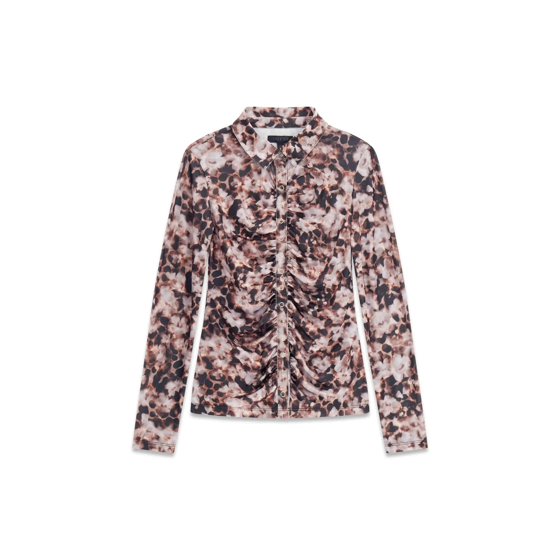 Maglietta a manica lunga da donna  Shirred Snap Milana